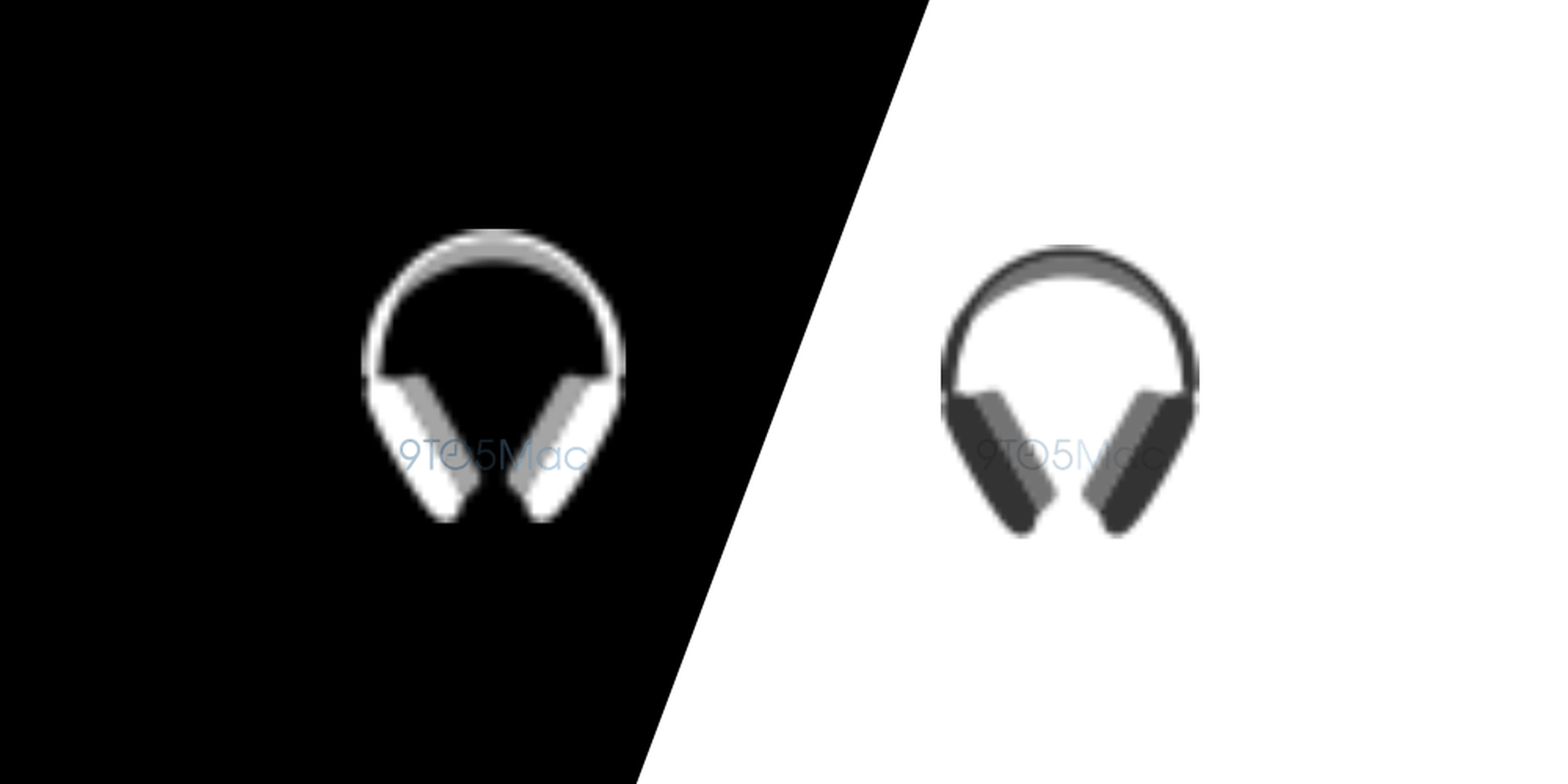 Older icons of the rumored over-ear headphones.