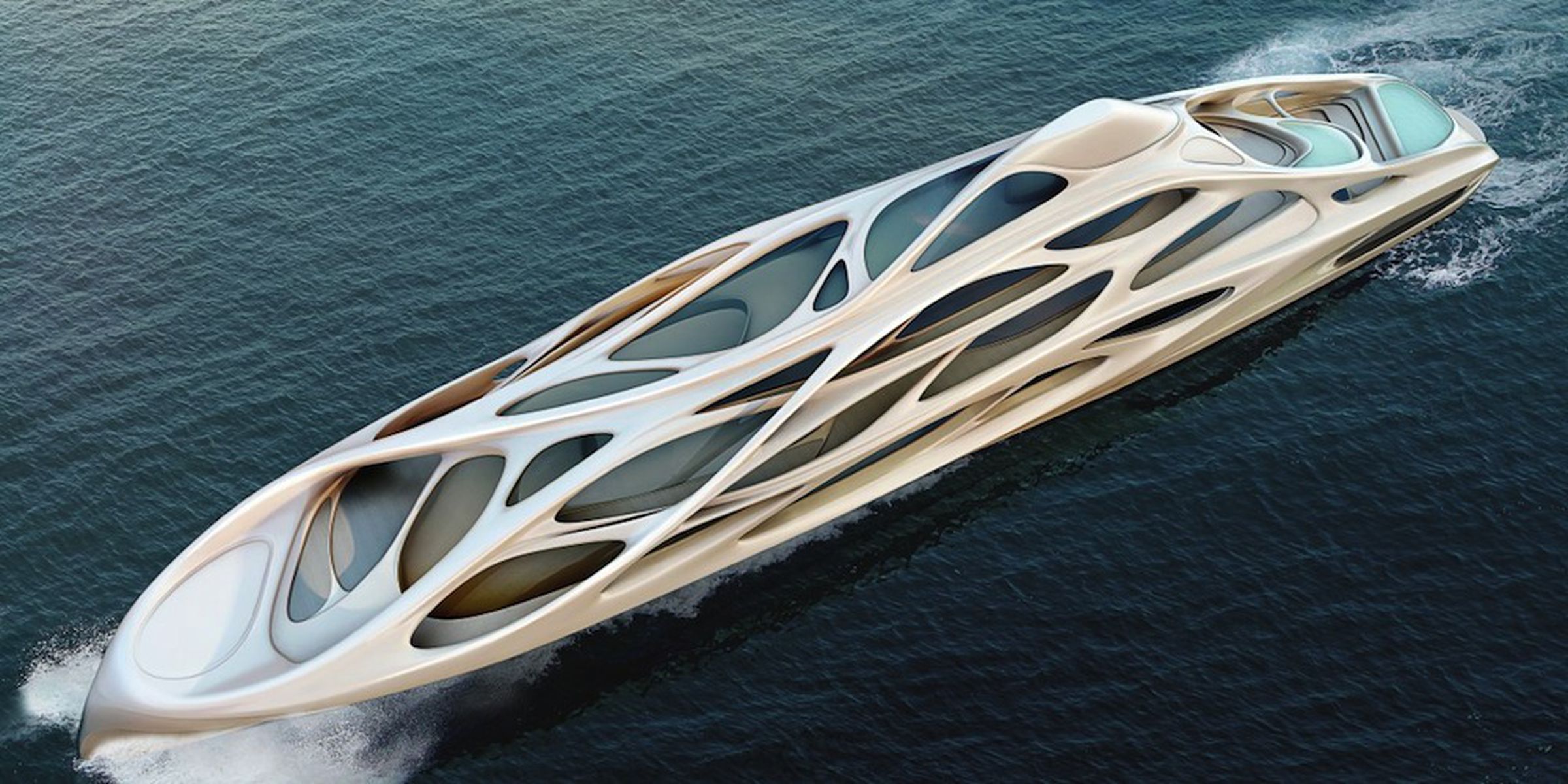 Unique Circle Yacht concept images