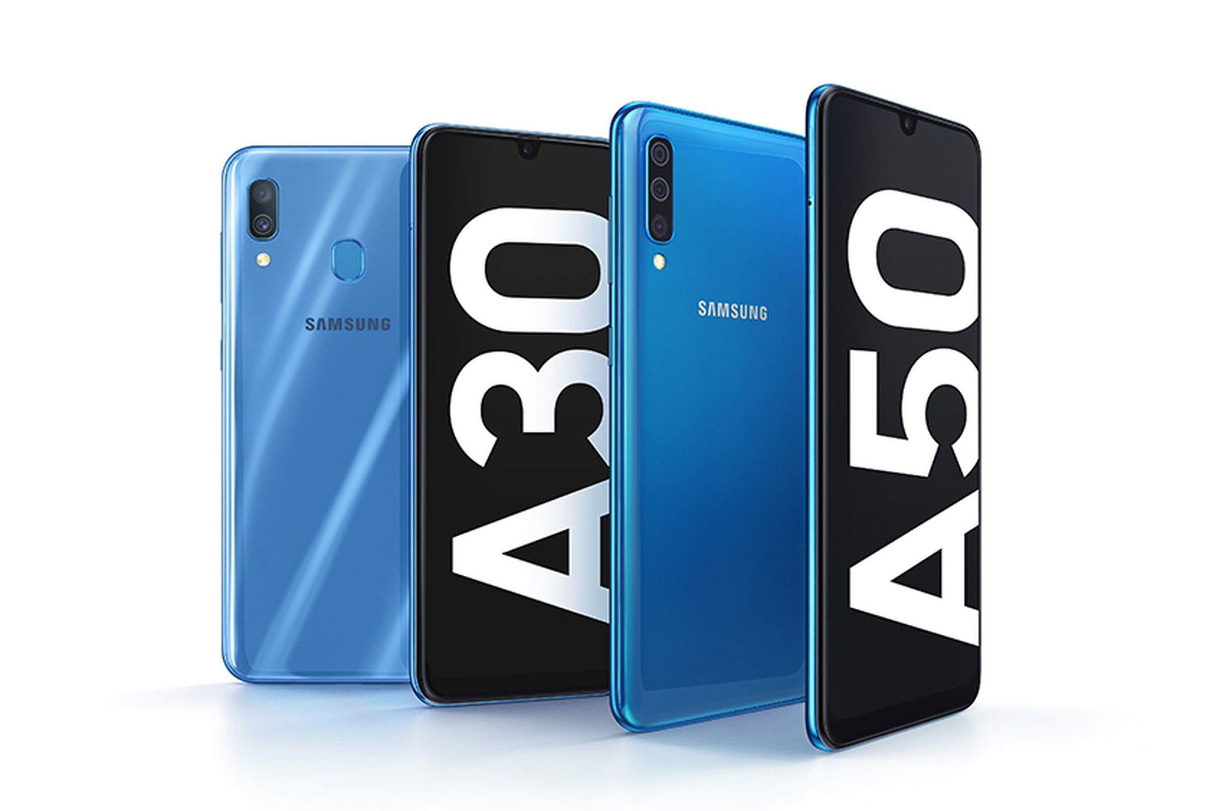 Samsung announced the Galaxy A30 and A50 last month.