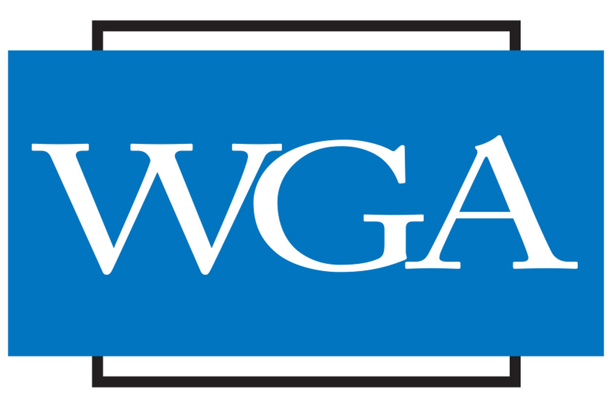 The WGA logo.