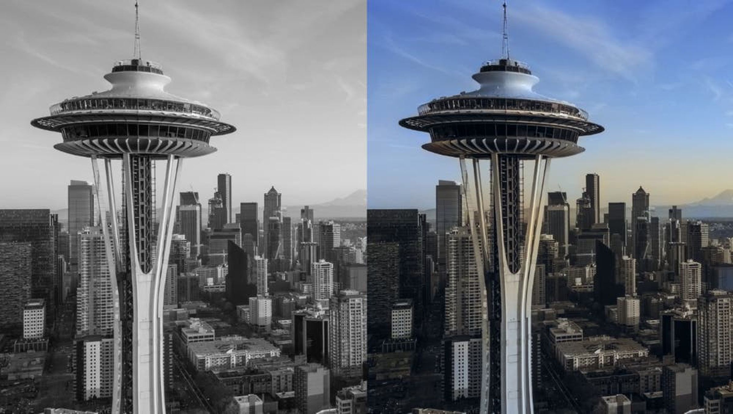 Neural filters can be used to colorize old photos — a popular application of machine learning. 