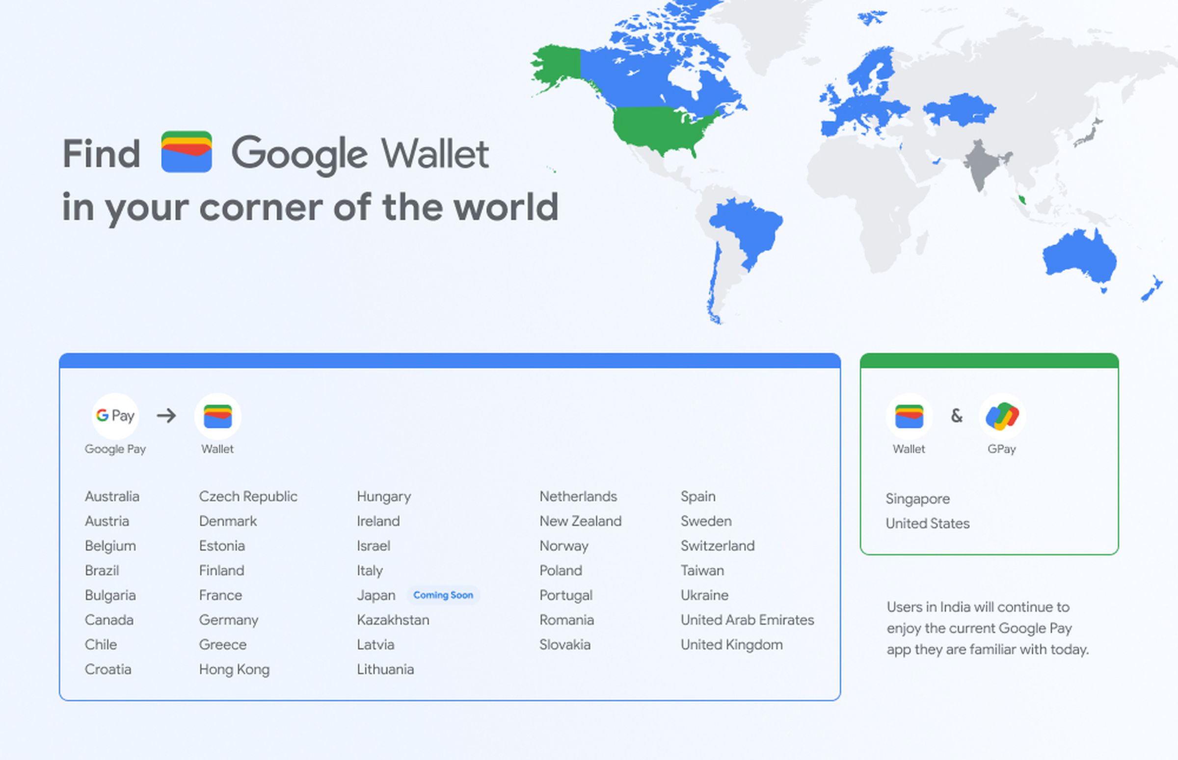 The Google Wallet rollout is a little confusing.