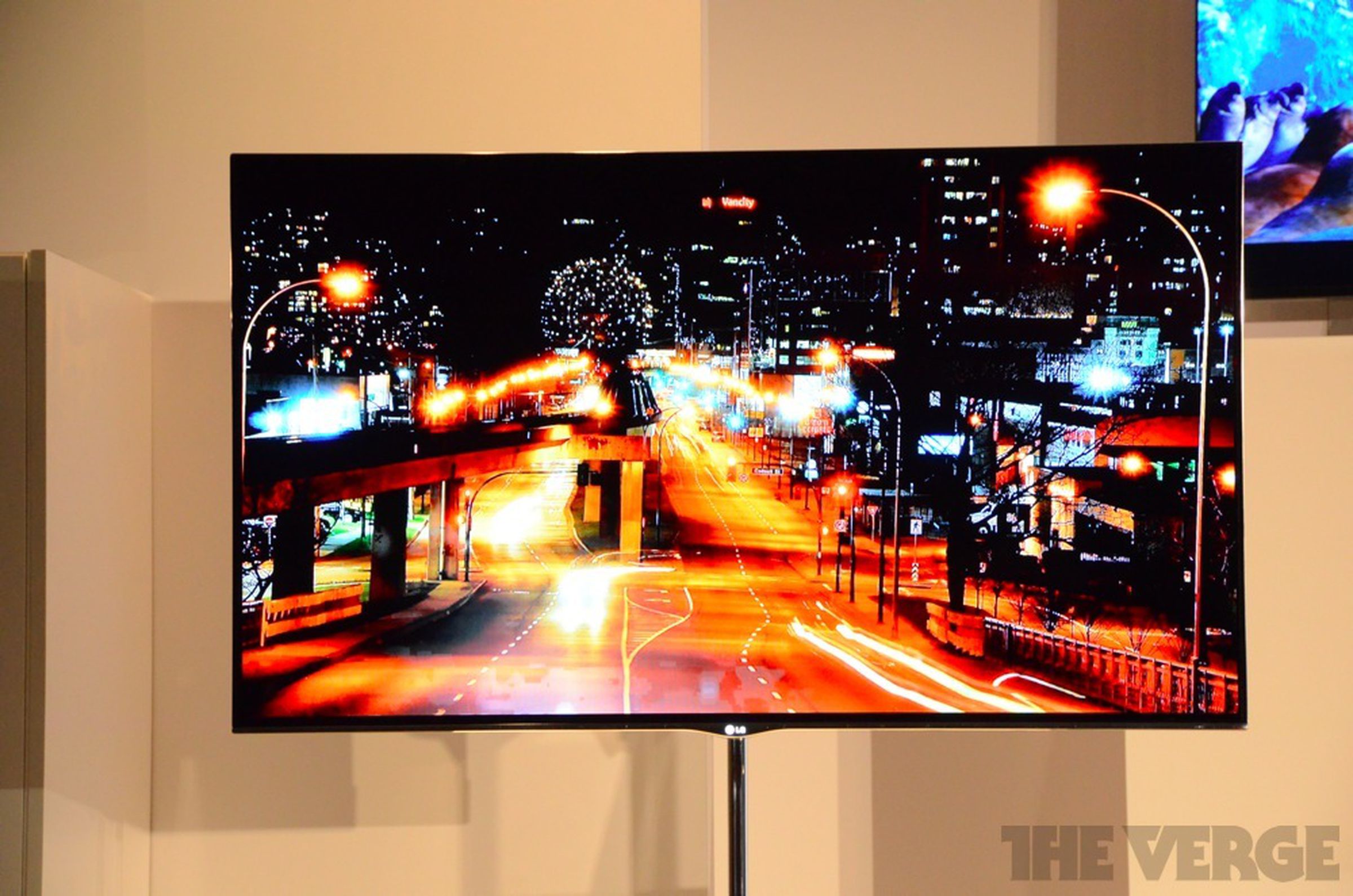 LG 55-inch OLED TV hands-on pictures