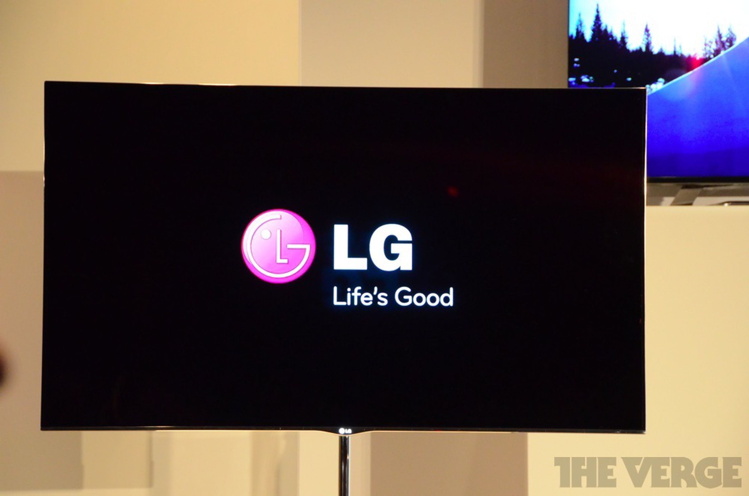LG 55-inch OLED TV hands-on pictures