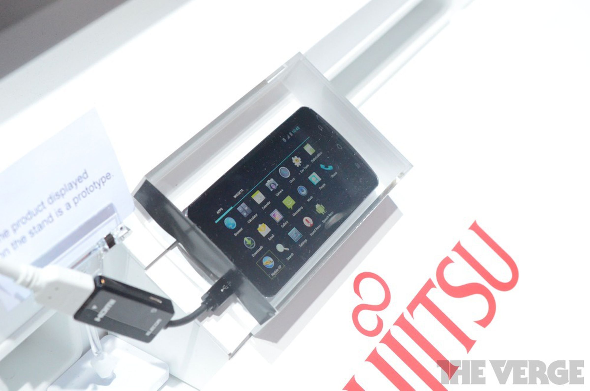 Fujitsu shows off first Tegra 3 phone