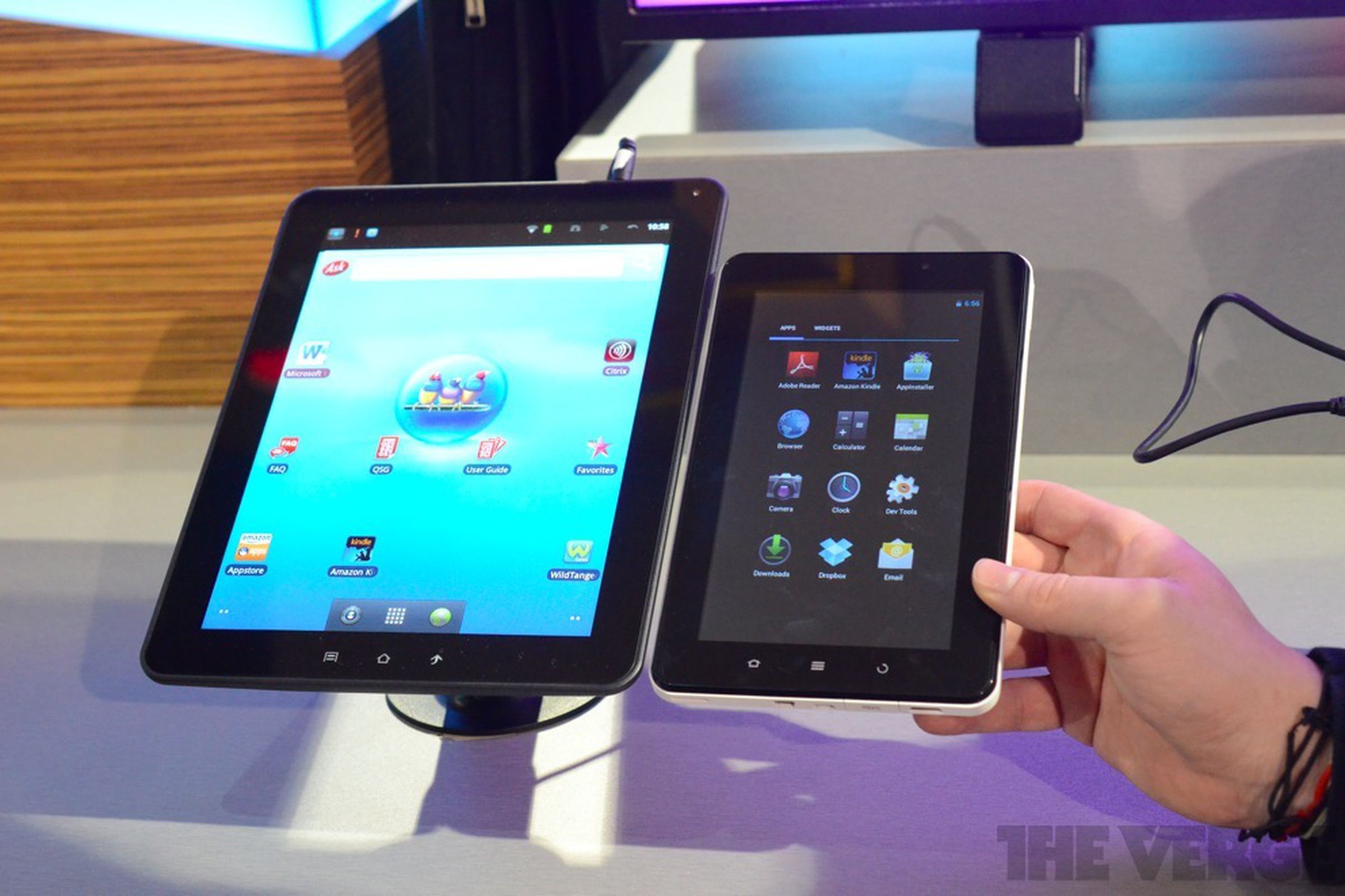 Gallery Photo: Viewsonic ViewPad 70e, 10e, 10pi hands-on pictures