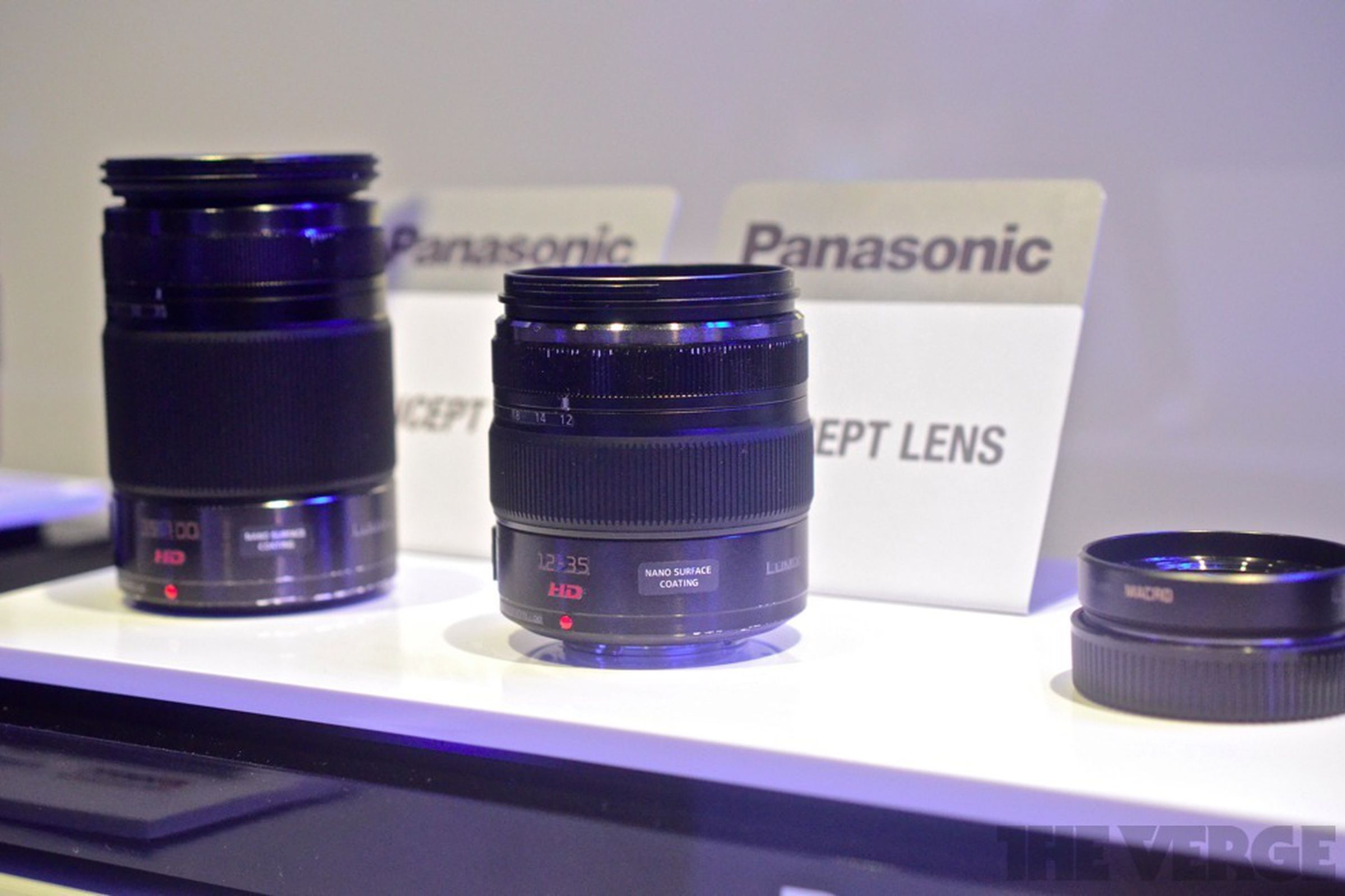 Panasonic concept lenses