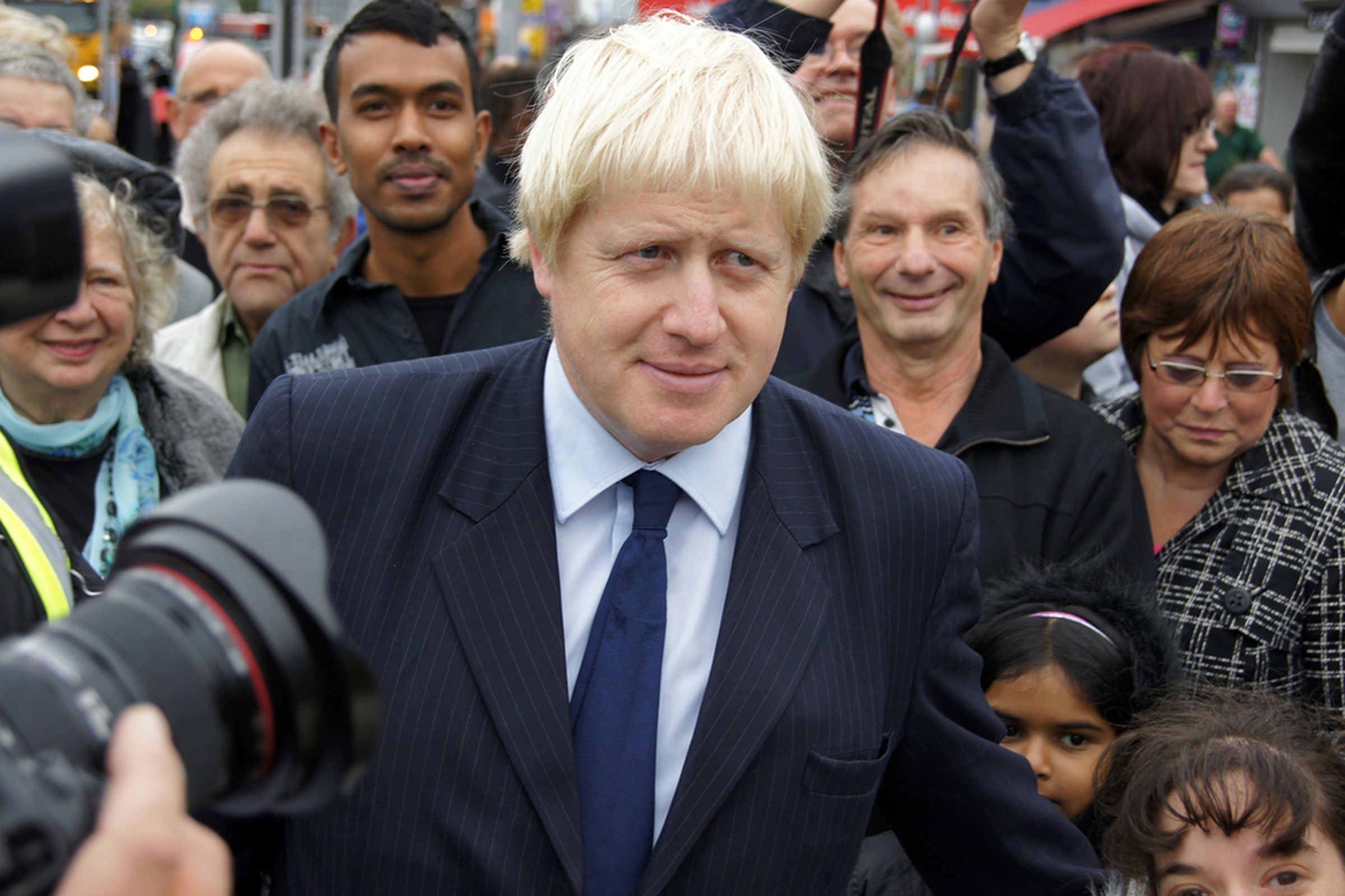 London mayor Boris Johnson (SHUTTERSTOCK)