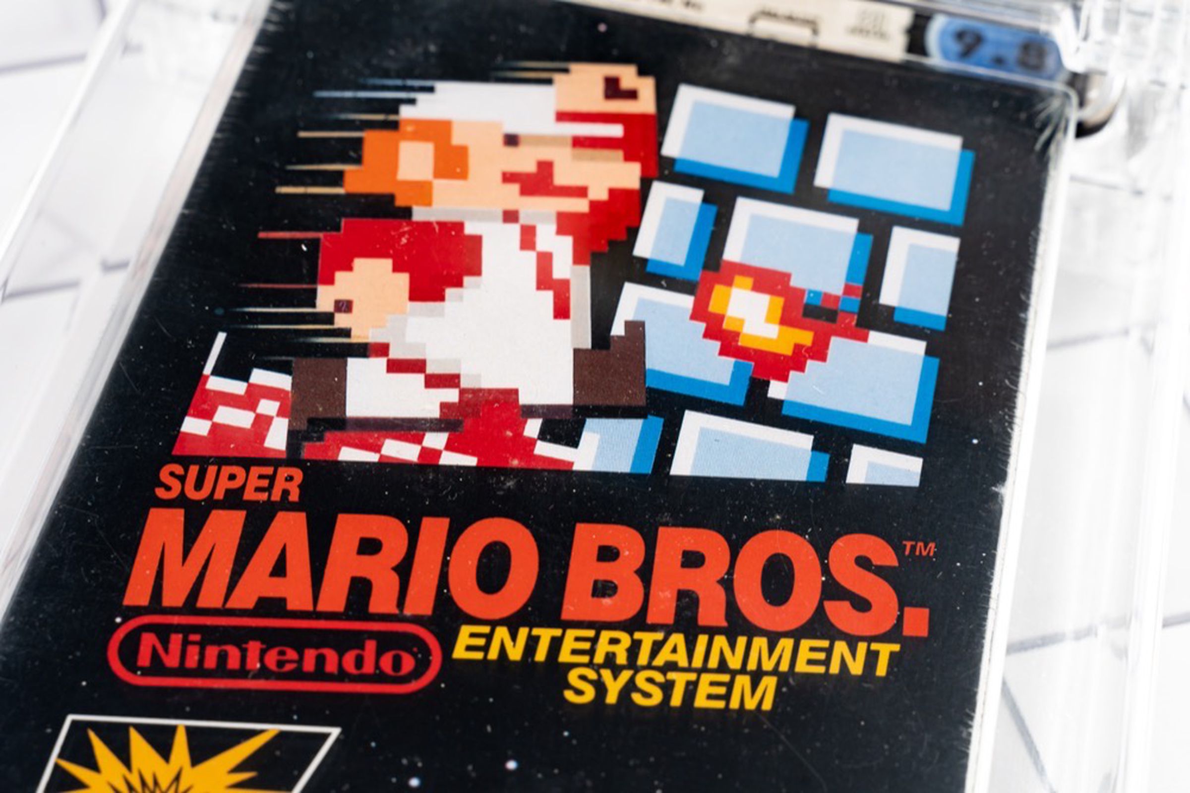 An unopened Super Mario Bros. game from 1985 sold for $2 million