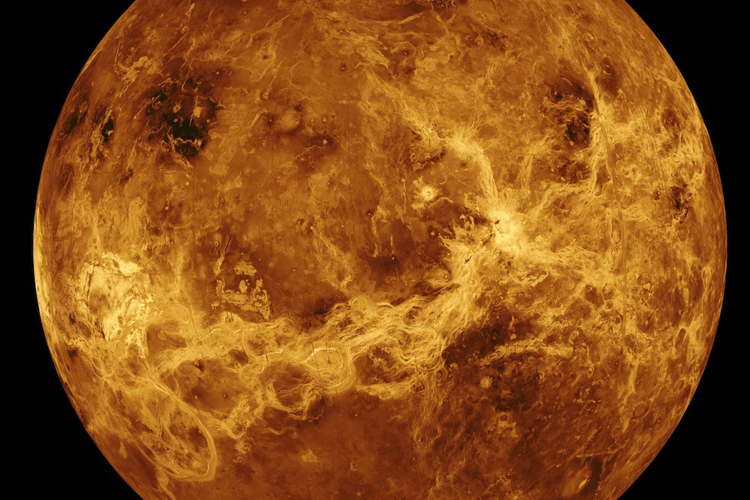 Venus header image (Credit: NASA/JPL)