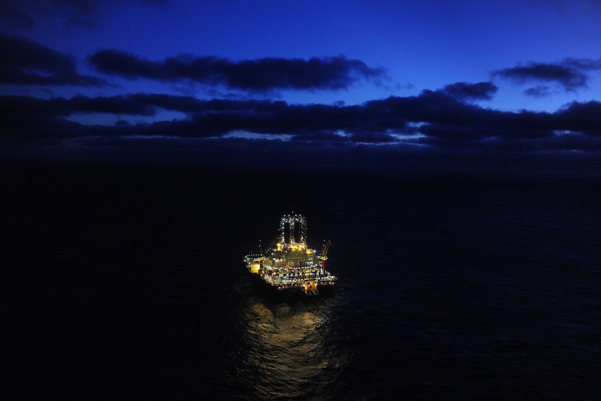 Arctic drilling rig (Credit: Harald Pettersen/Statoil)