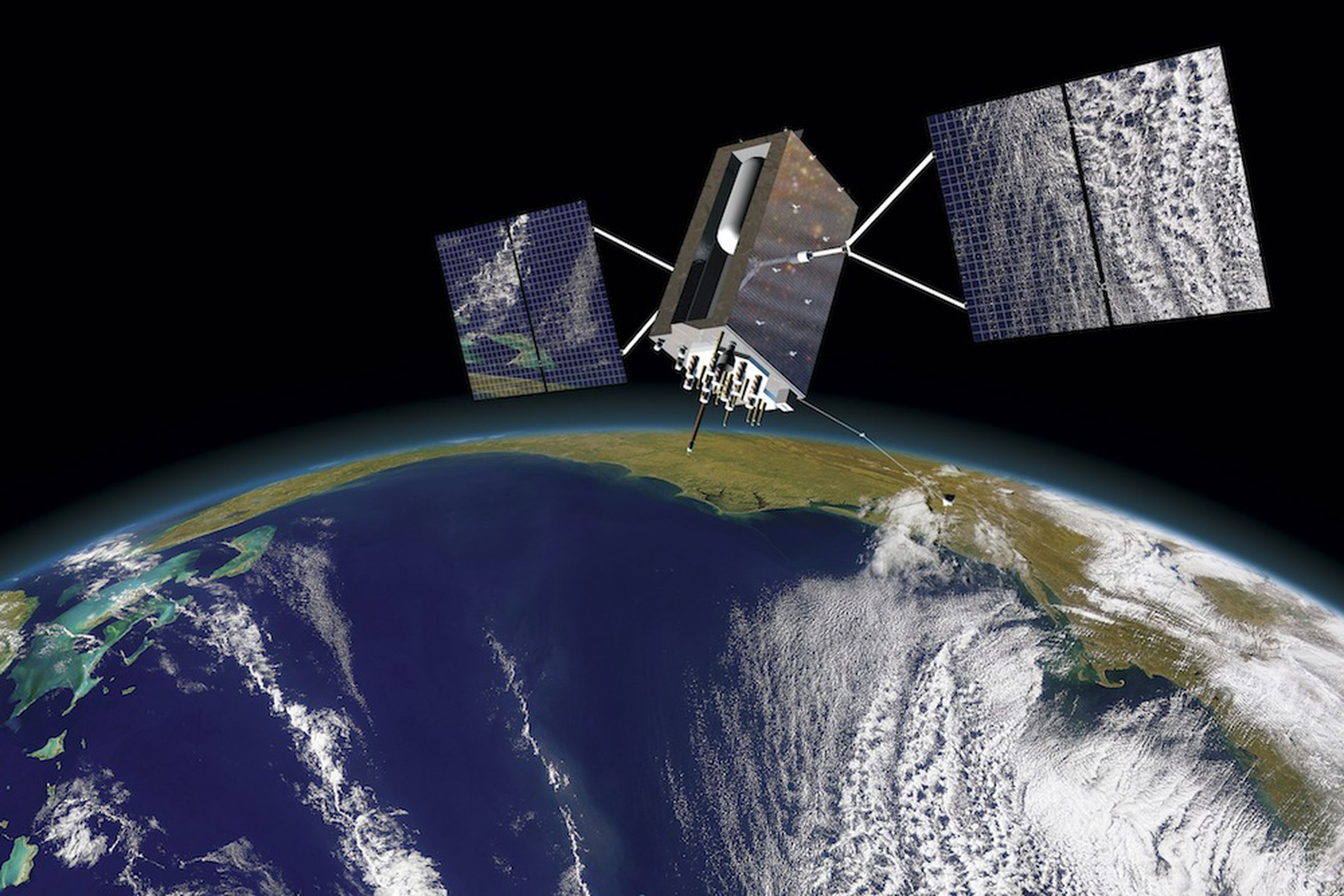 Lockheed Martin GPS III satellite image (Credit: Lockheed Martin)