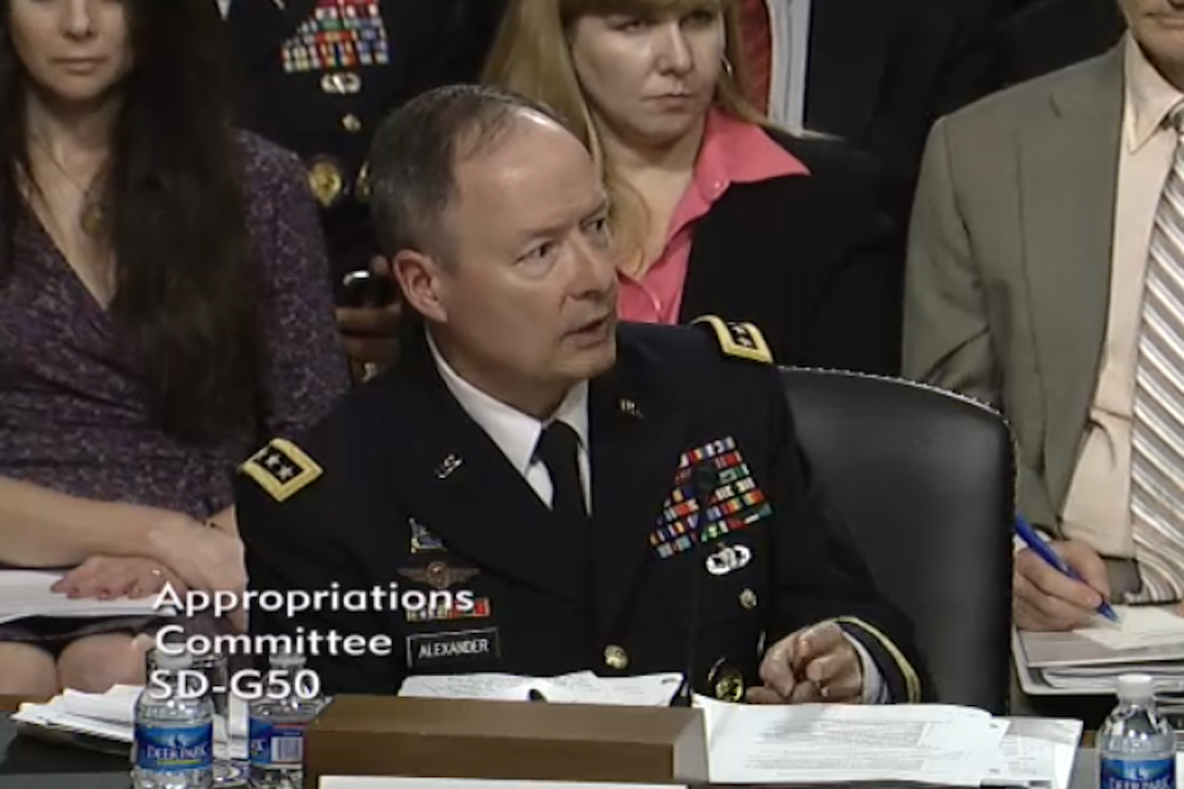 NSA Director General Keith Alexander
