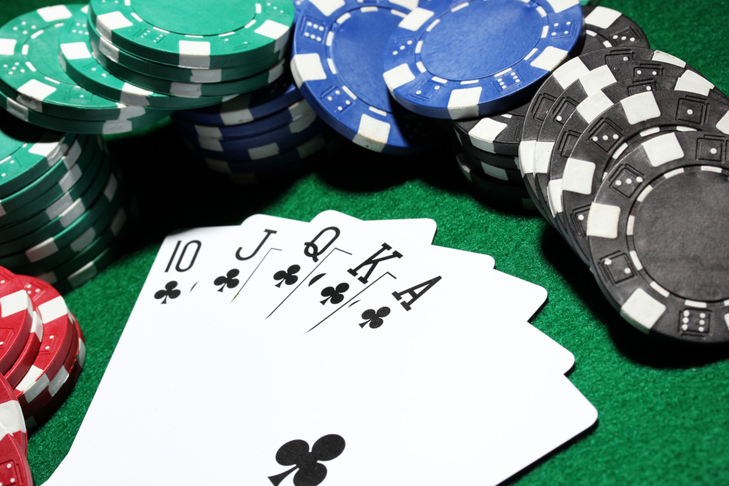 (SHUTTERSTOCK) Texas Hold 'Em Poker Card Casio 