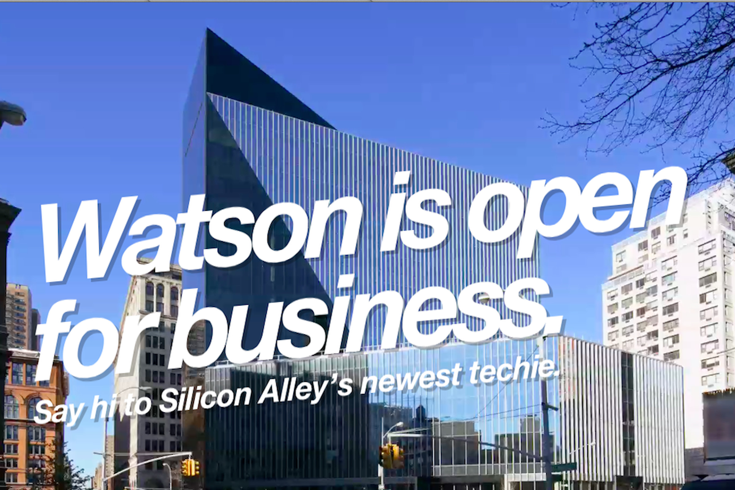 IBM Watson Group Astor Place (Credit: IBM)