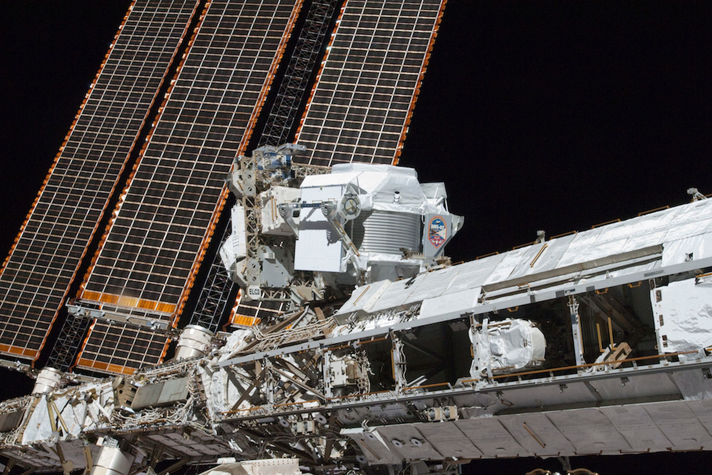 Dark matter hunting AMS experiment on International Space Station