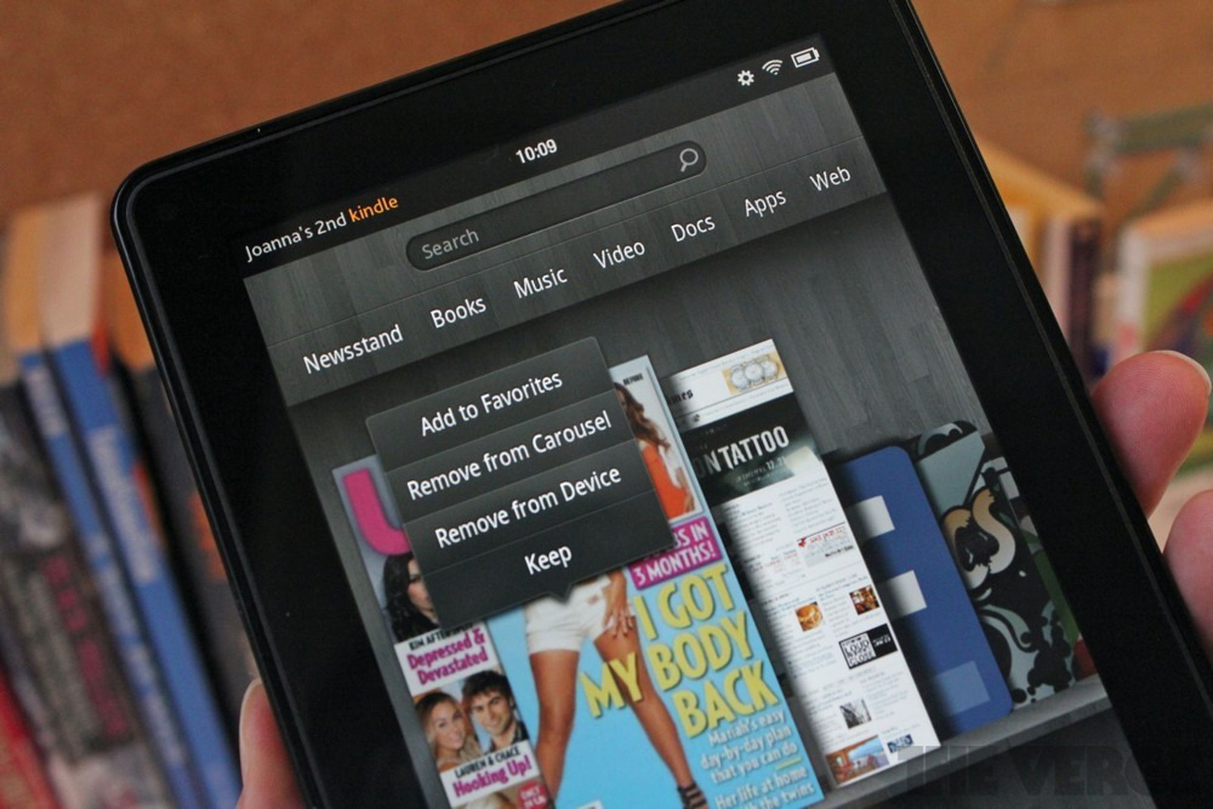 Kindle Fire update 6.2.1 hands-on pictures