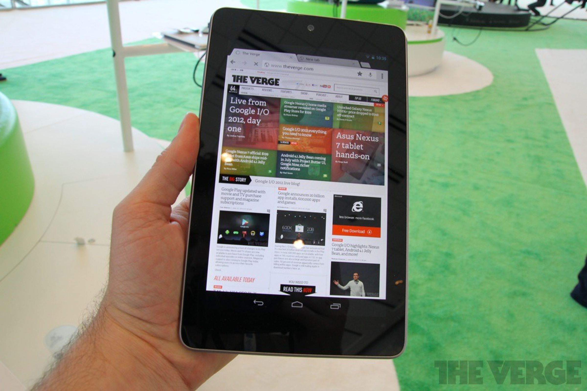 Google Nexus 7 by Asus hands-on pictures