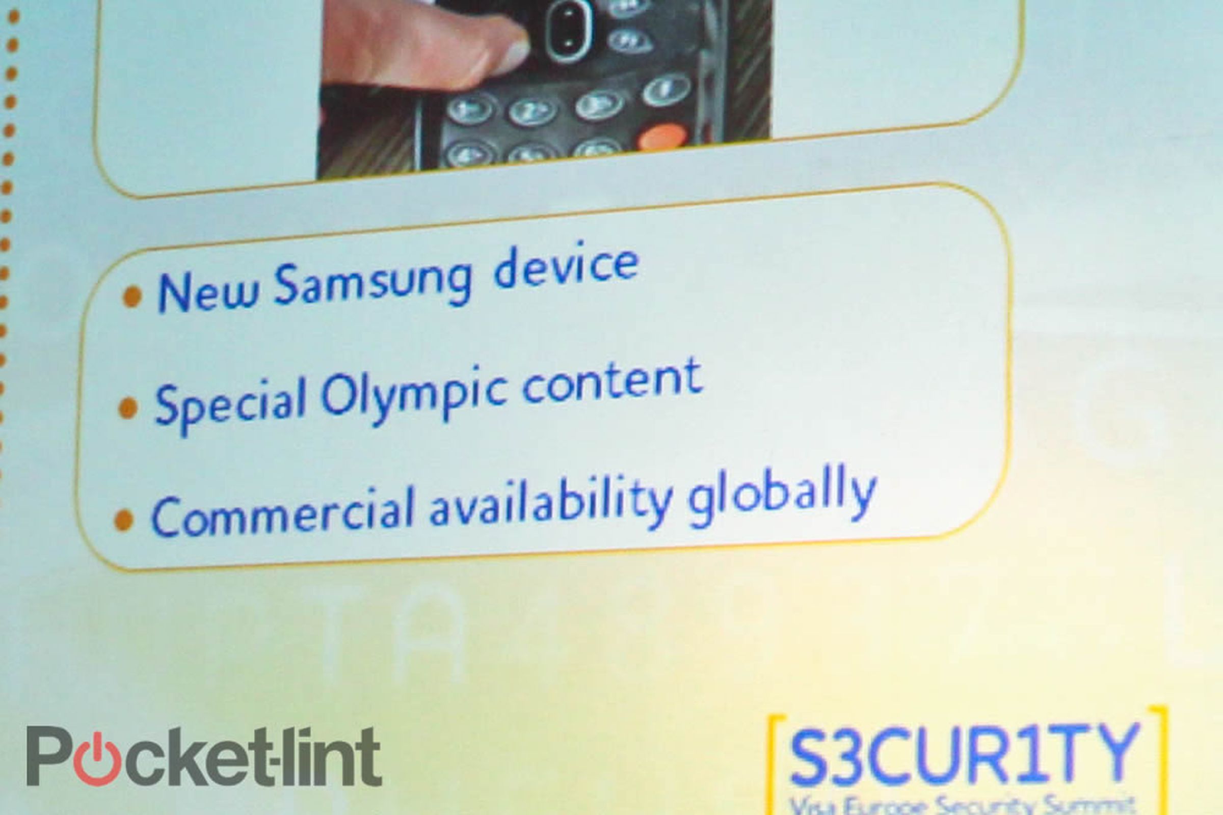 Samsung Olympics Phone