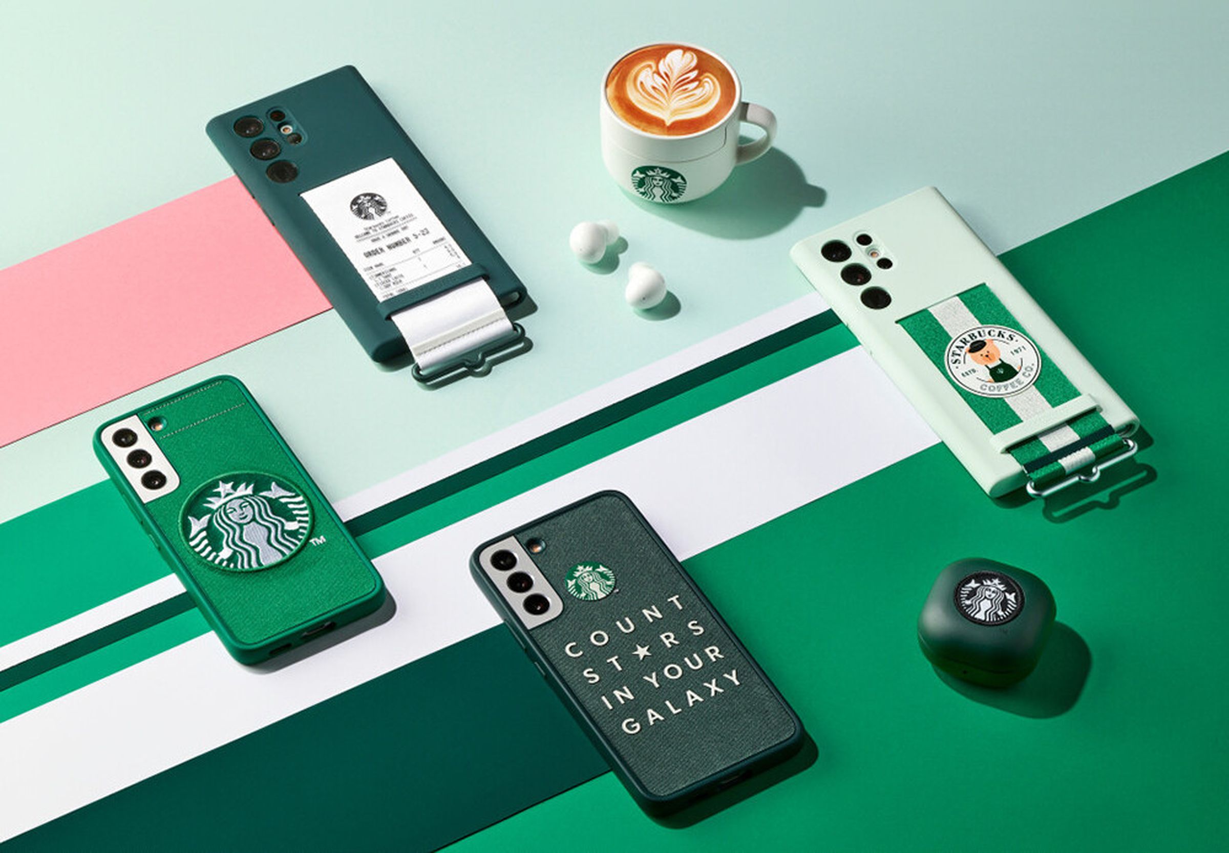 Samsung’s Starbucks collab brought a bunch of new cases... some more interesting than others.