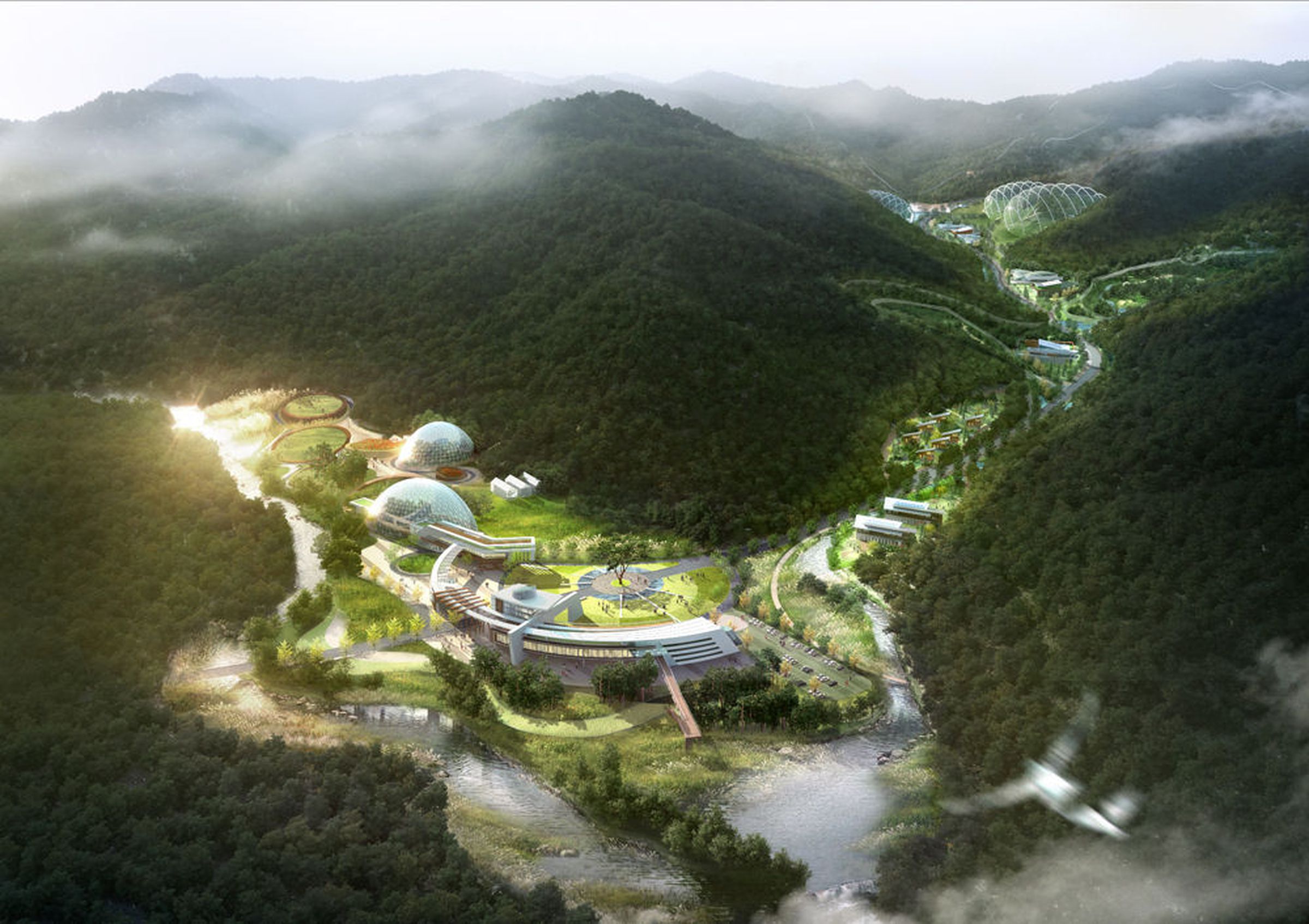 Samoo National Research Center for Endangered Species renders