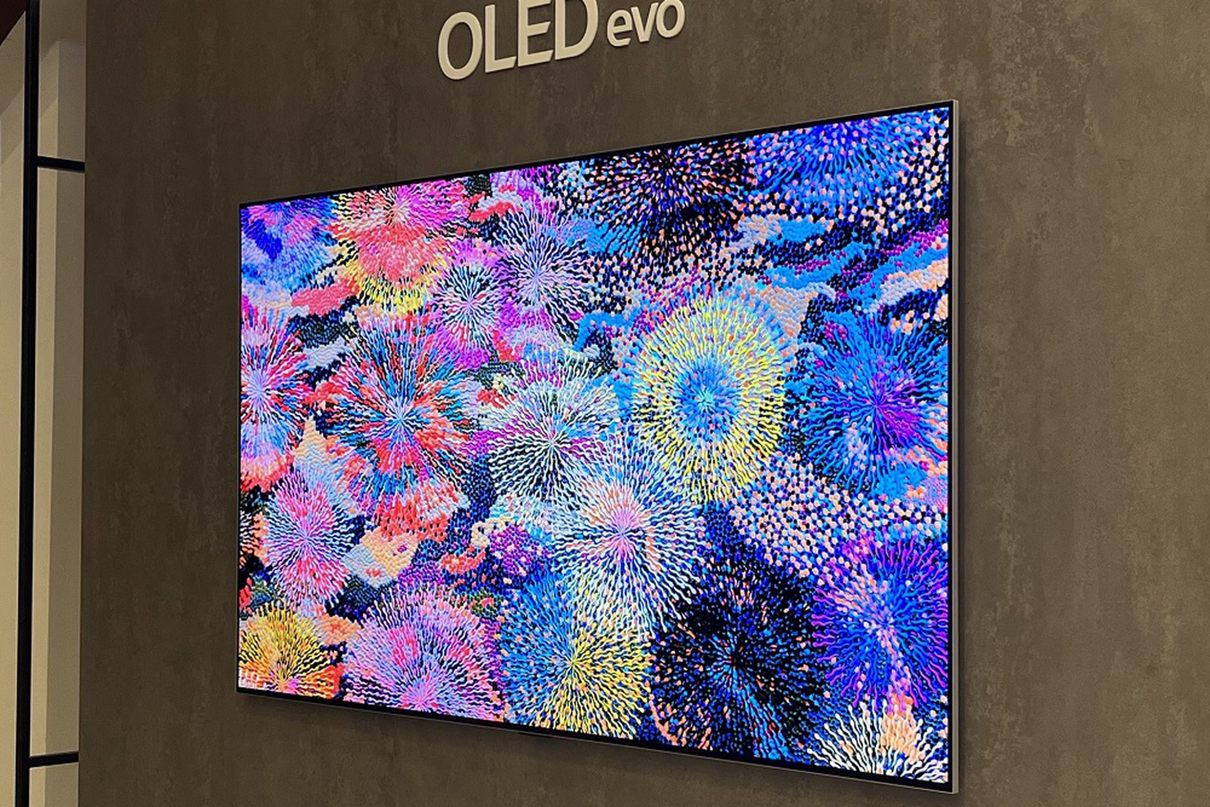 An image of the LG G3 OLED TV.