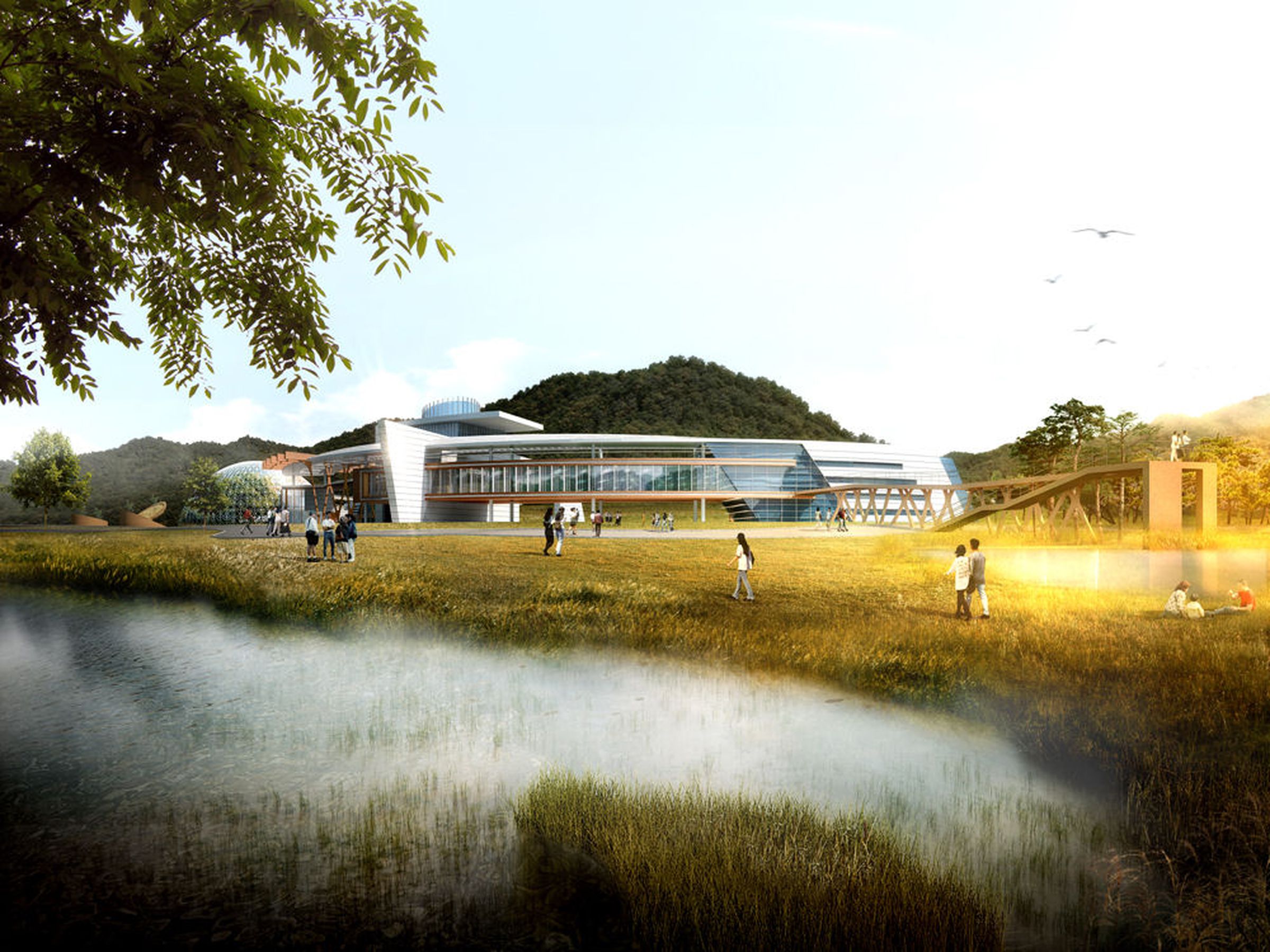 Samoo National Research Center for Endangered Species renders
