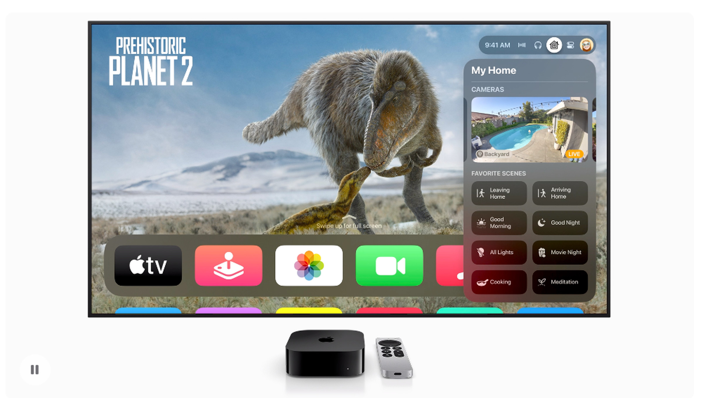 A picture of tvOS 17.