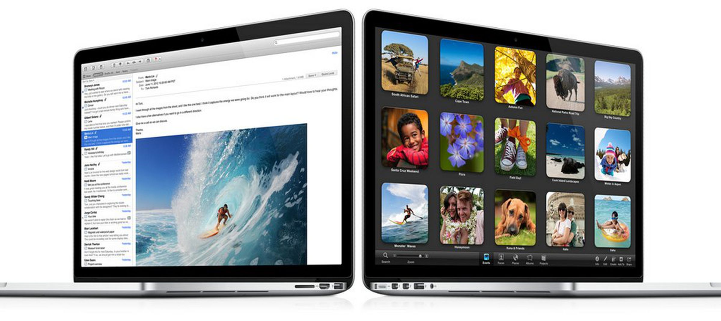 MacBook Pro with Retina display press photos