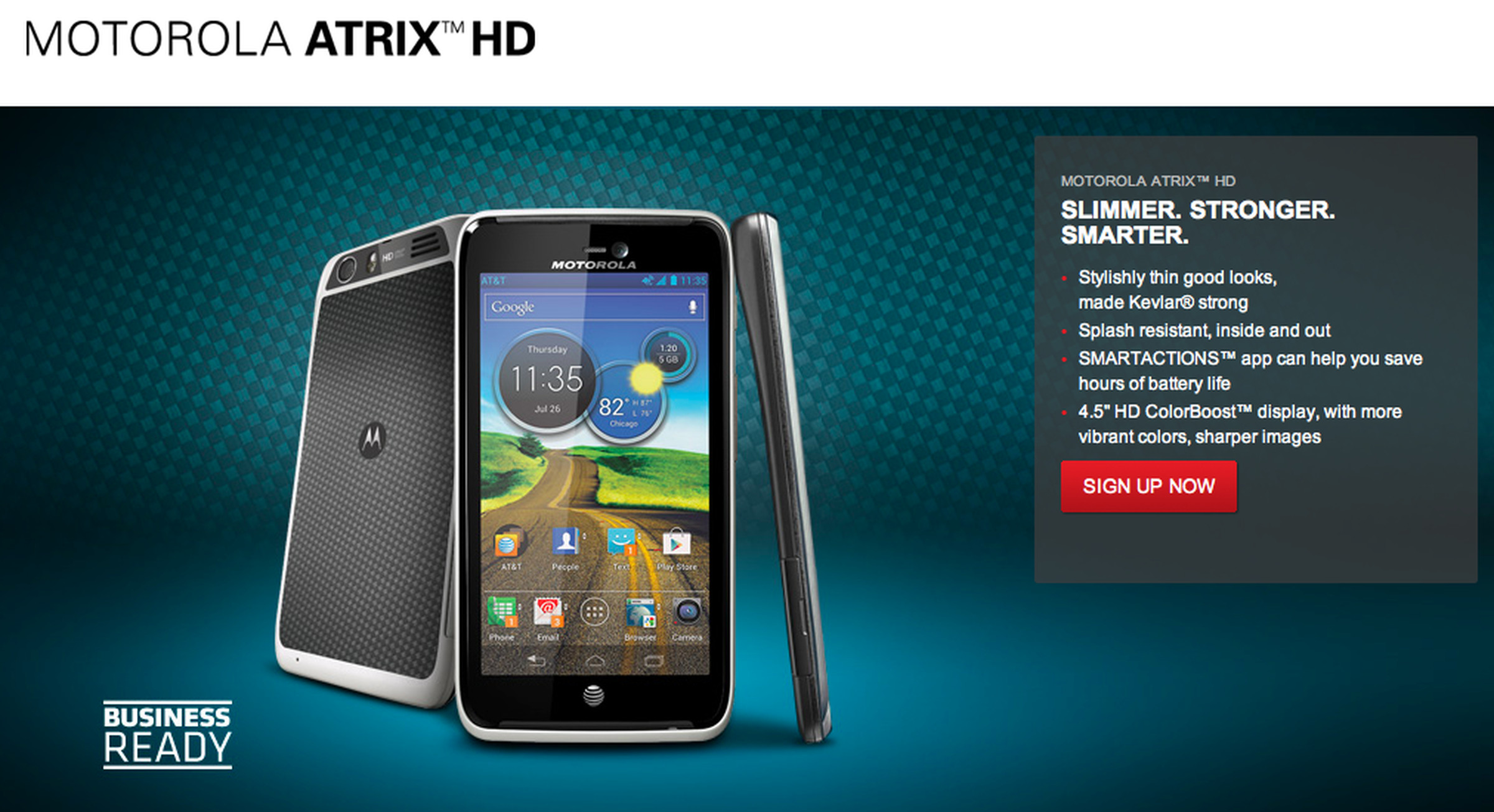 Motorola Atrix HD pictures, features, and specs
