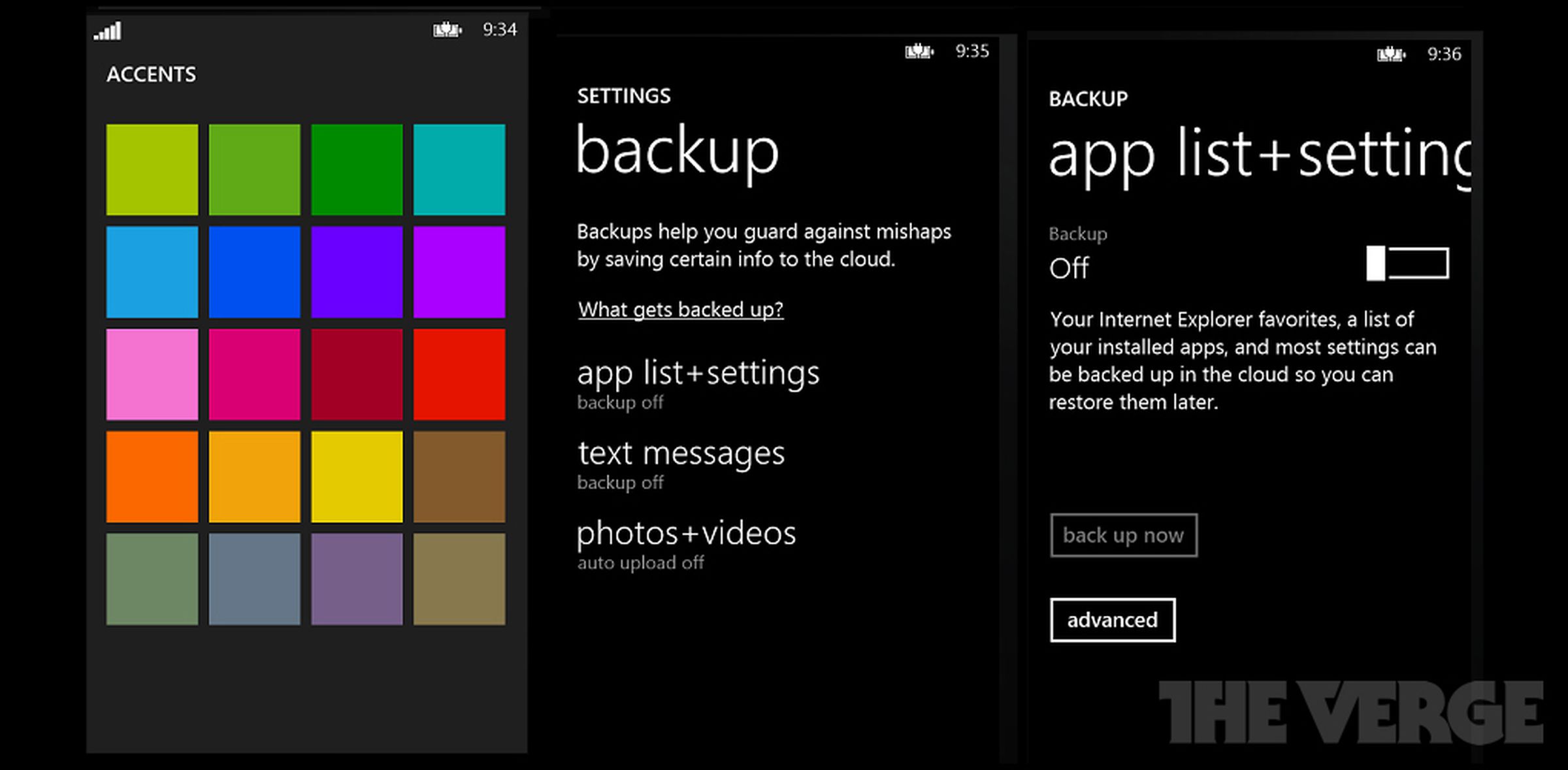 Windows Phone 8 SDK screenshots