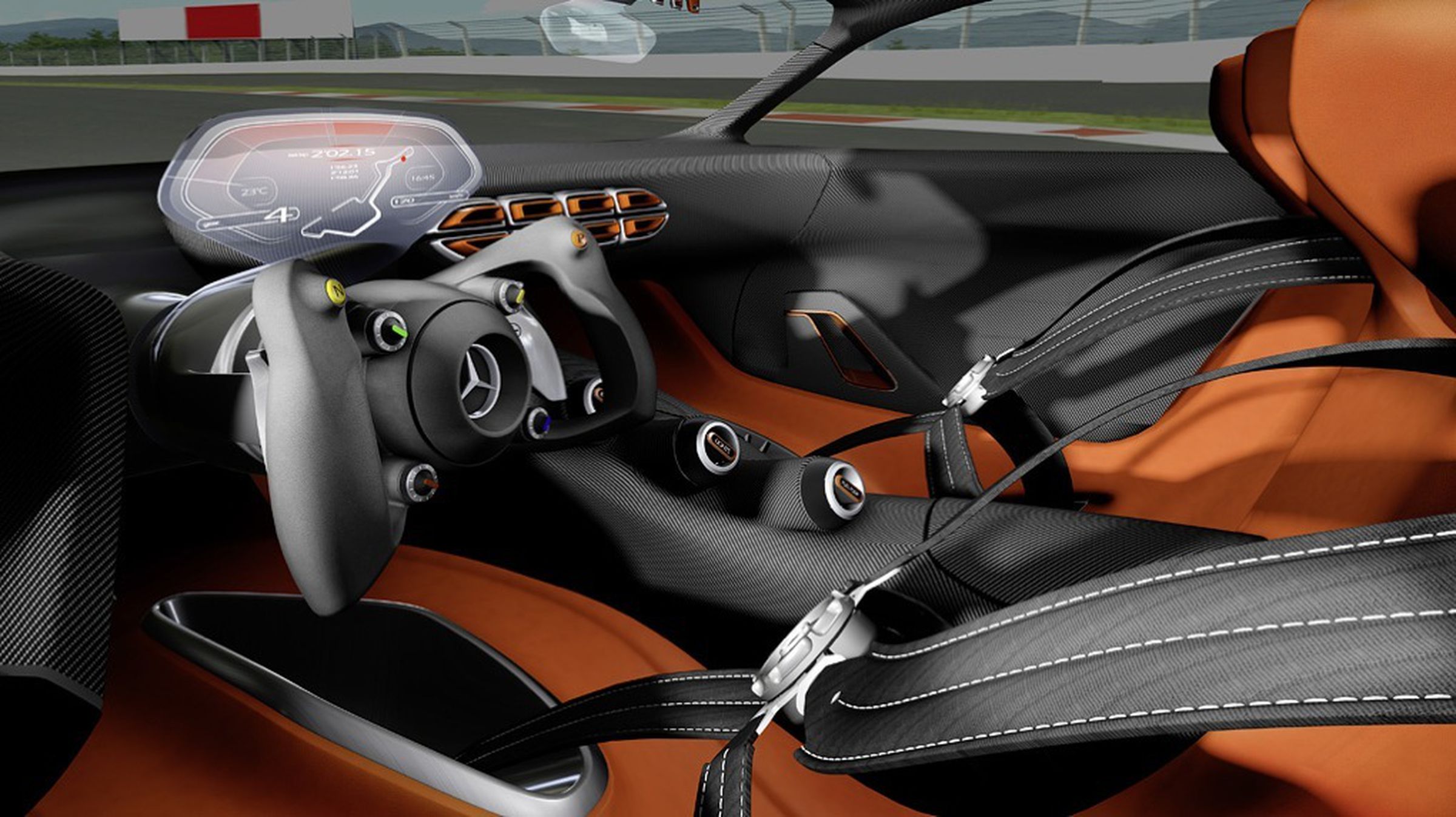 Mercedes-Benz AMG Vision Gran Turismo concept supercar