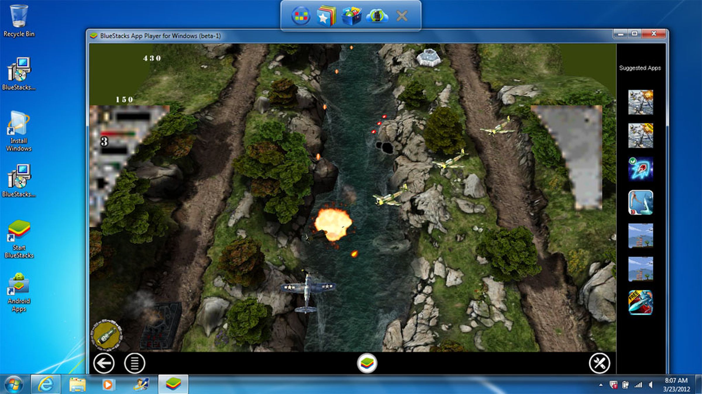 BlueStacks App Player beta screenshots