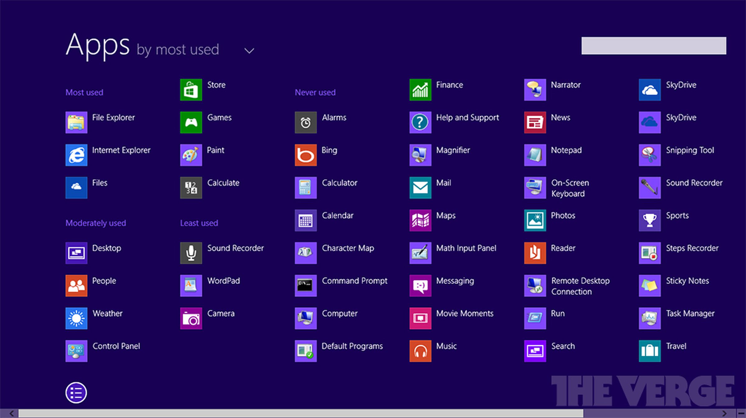 Windows 8.1 (build 9369) screenshots