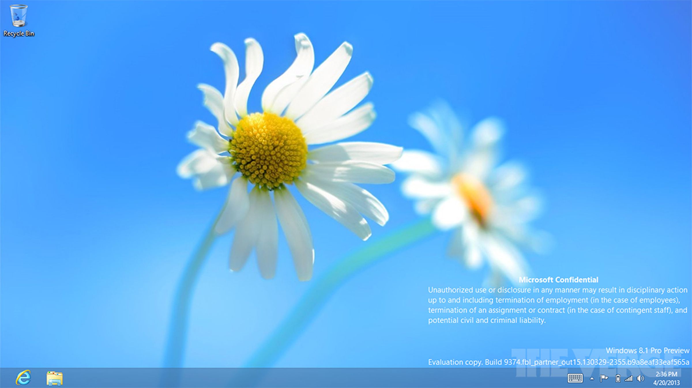 Windows 8.1 build 9374 screenshots