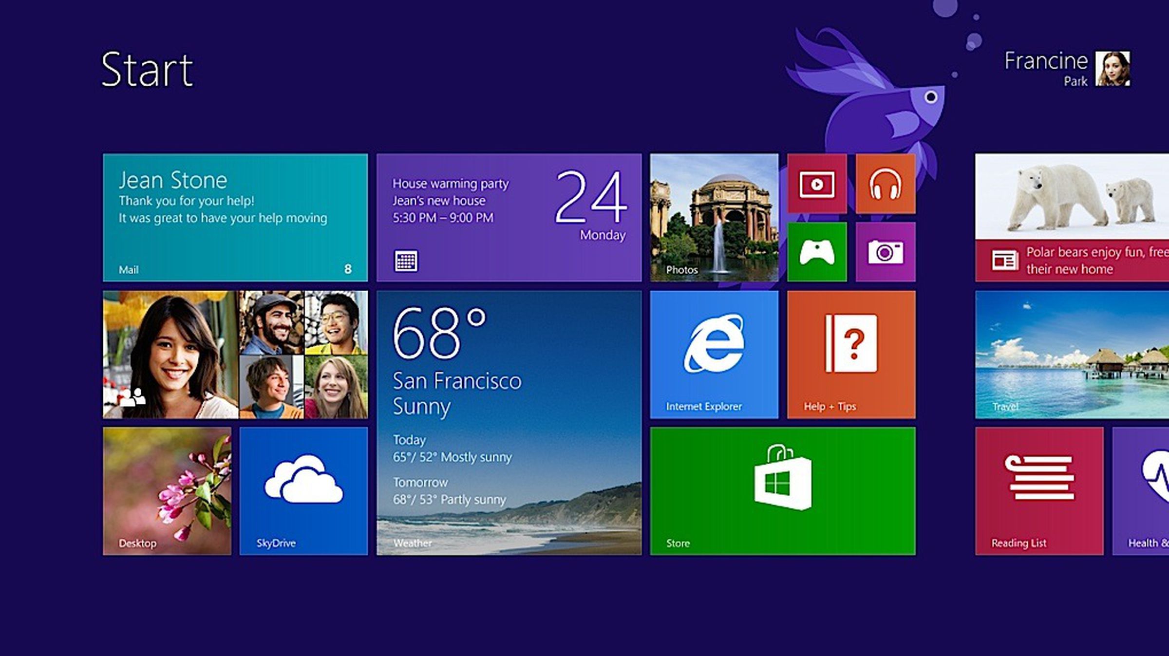 Windows 8.1 Preview screenshots