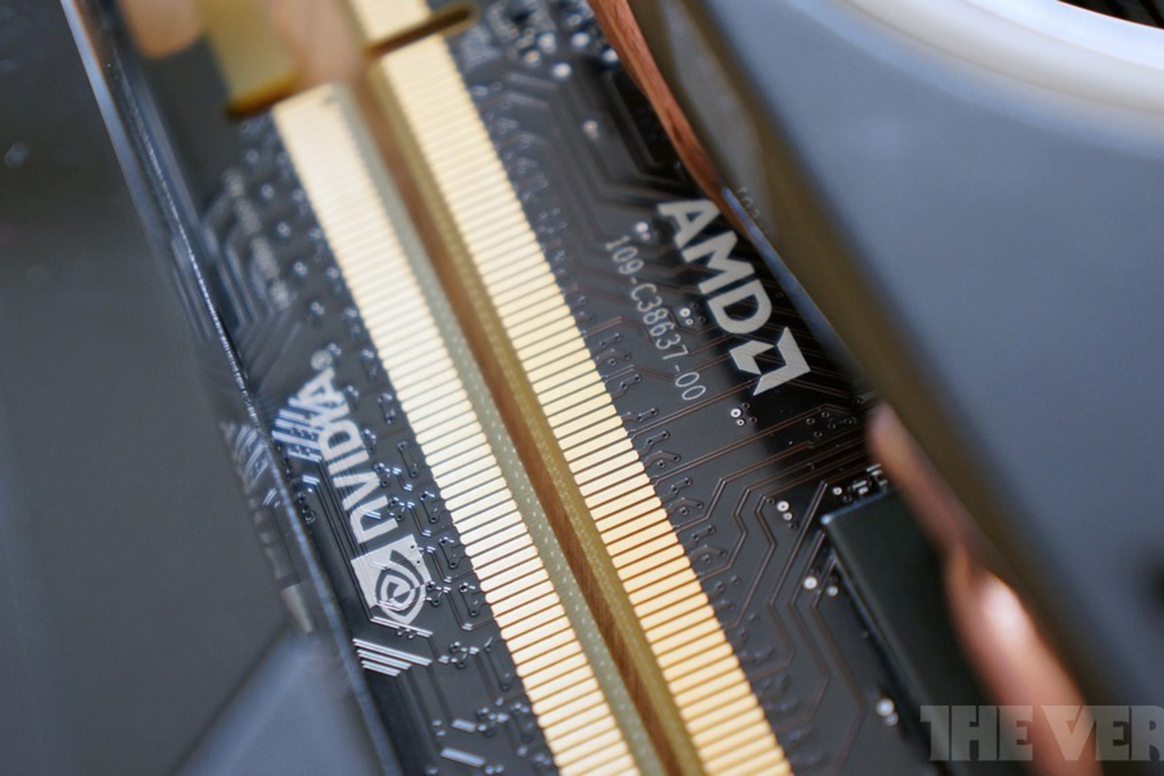 AMD Nvidia logo stock