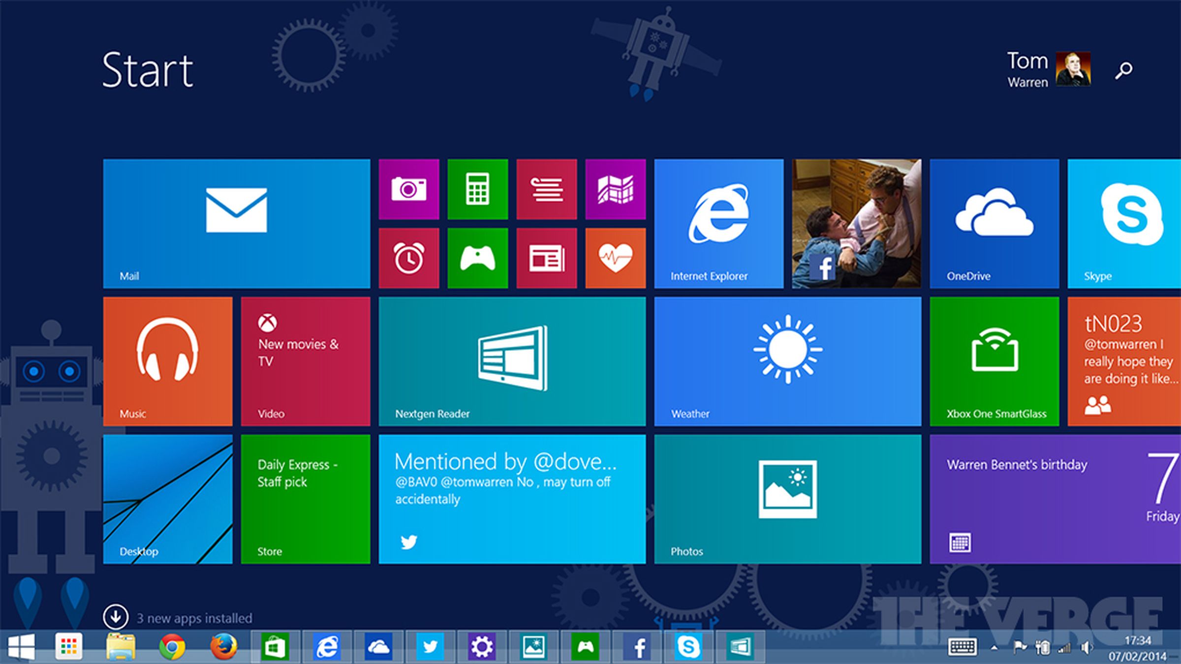 Windows 8.1 Update  changes
