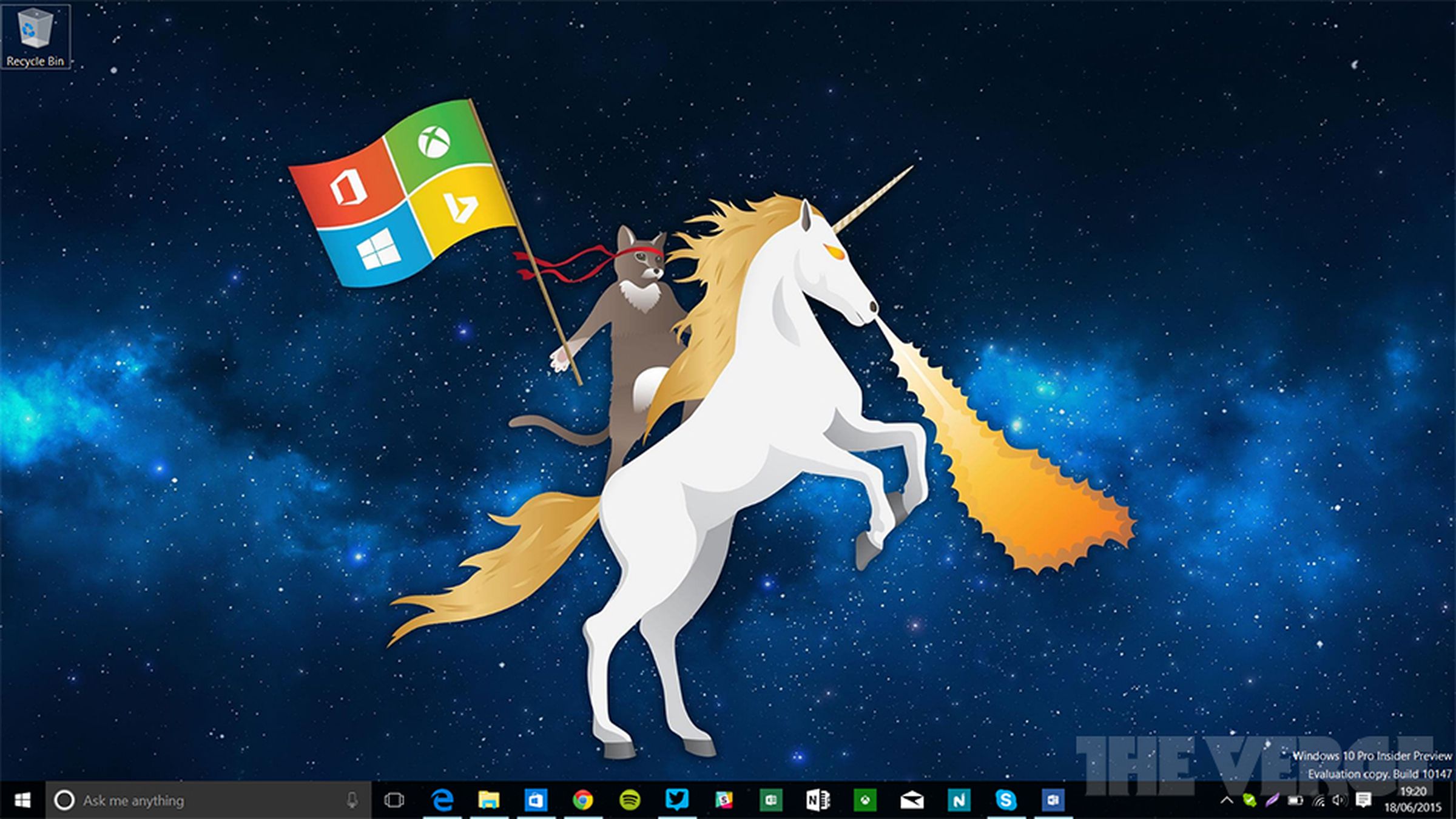 Windows 10 build 10147 screenshots