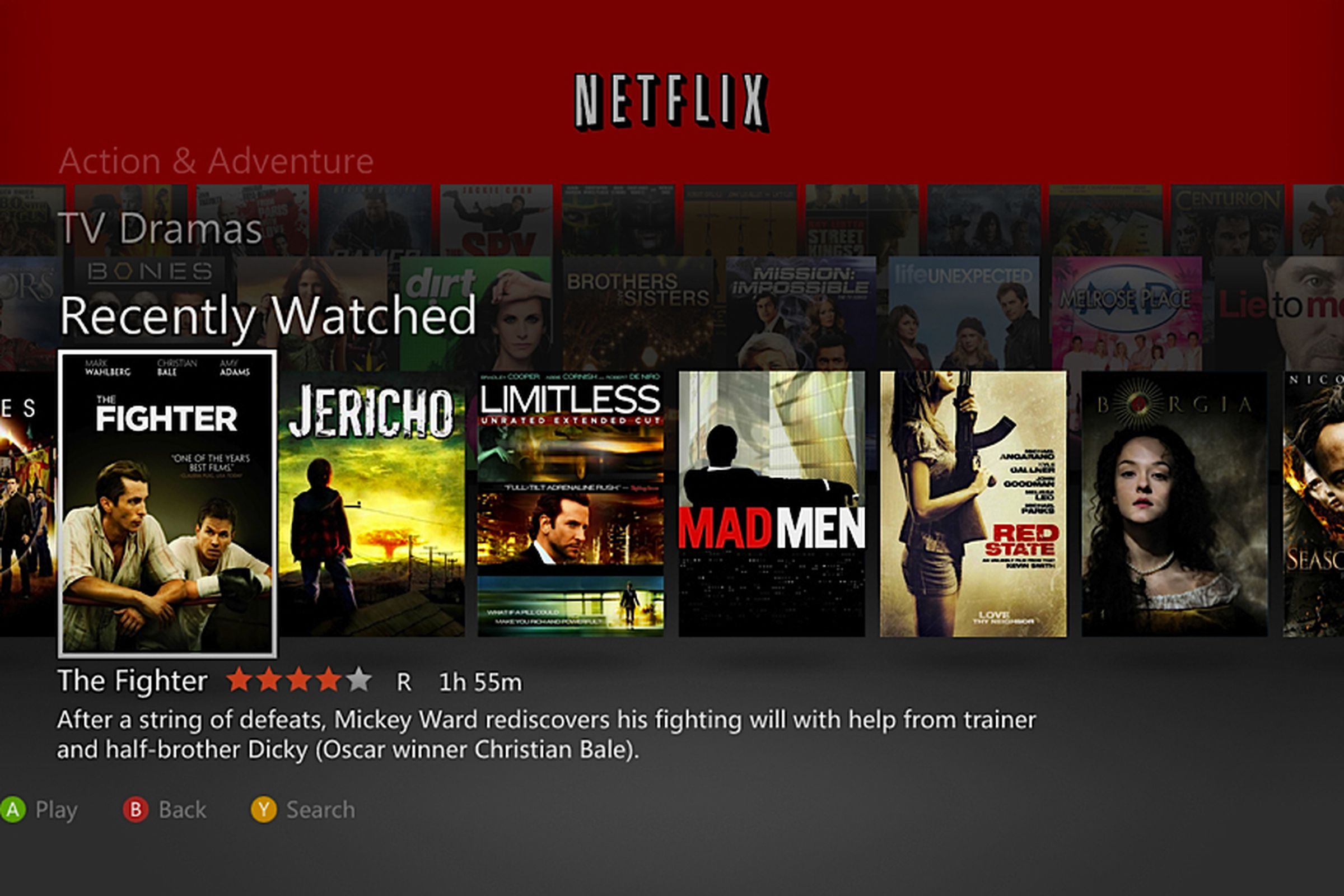 Netflix for Xbox Live 2011