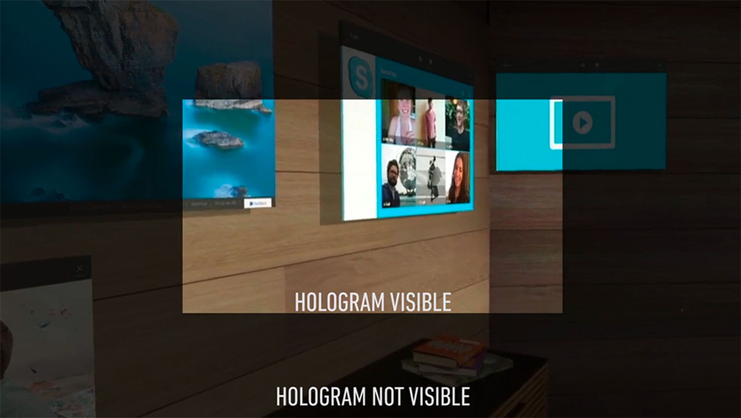 HoloLens field of view