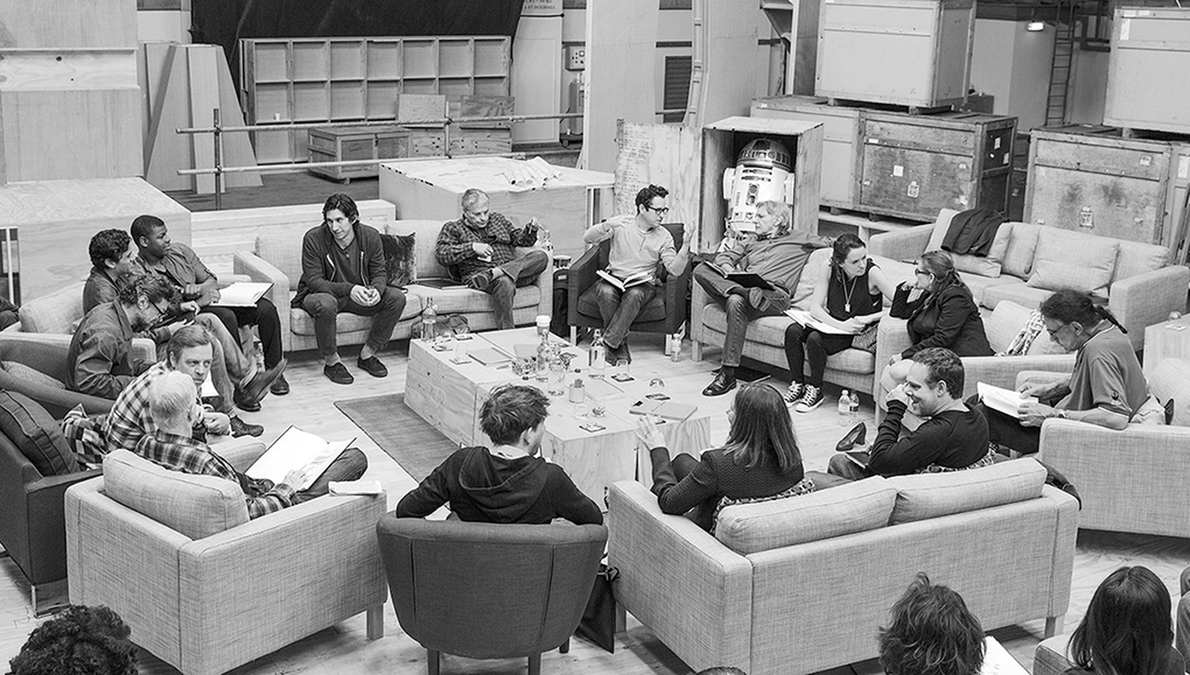 'Star Wars: Episode VII' cast images