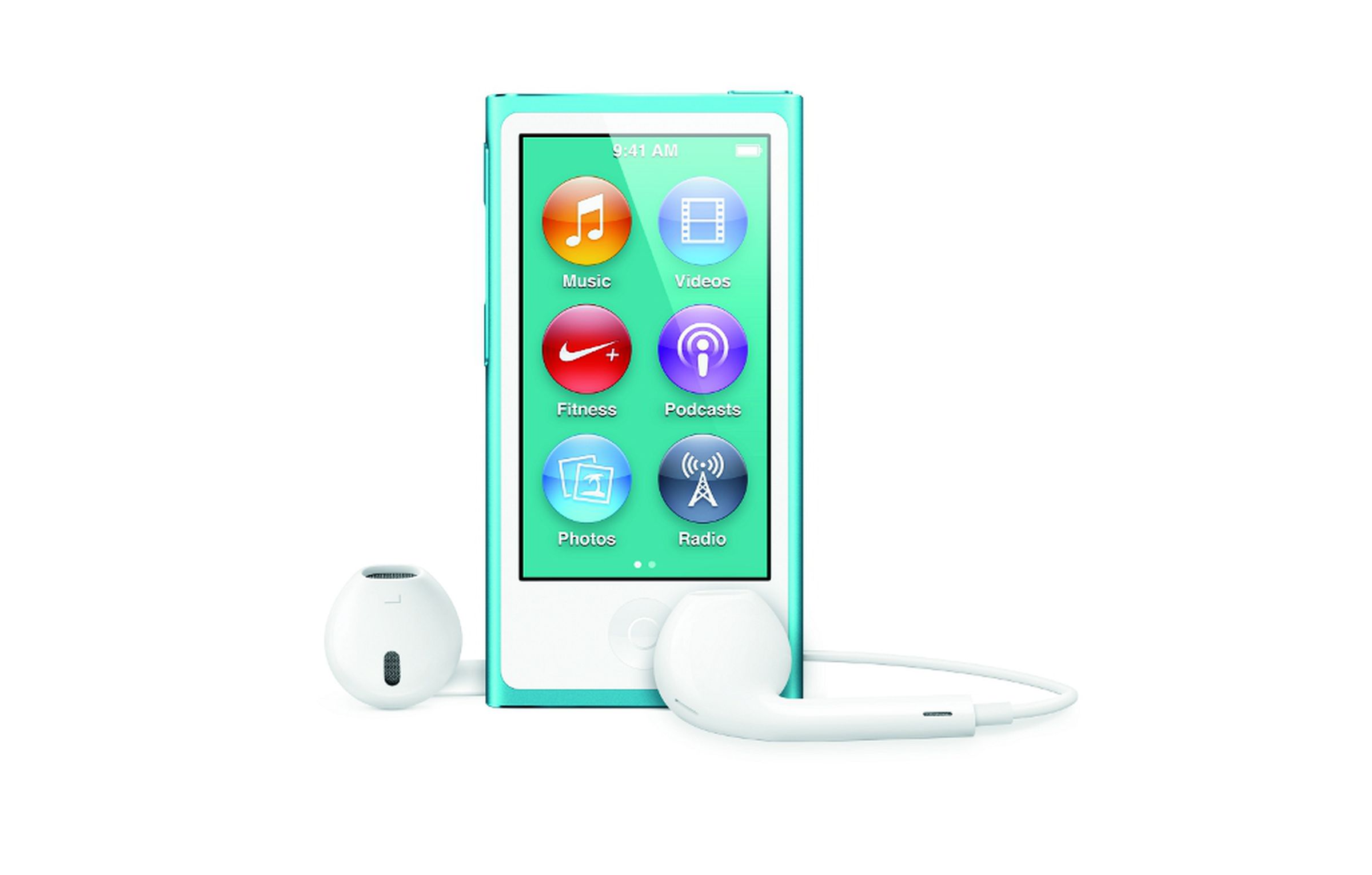 Press images of Apple's new iPod Nano