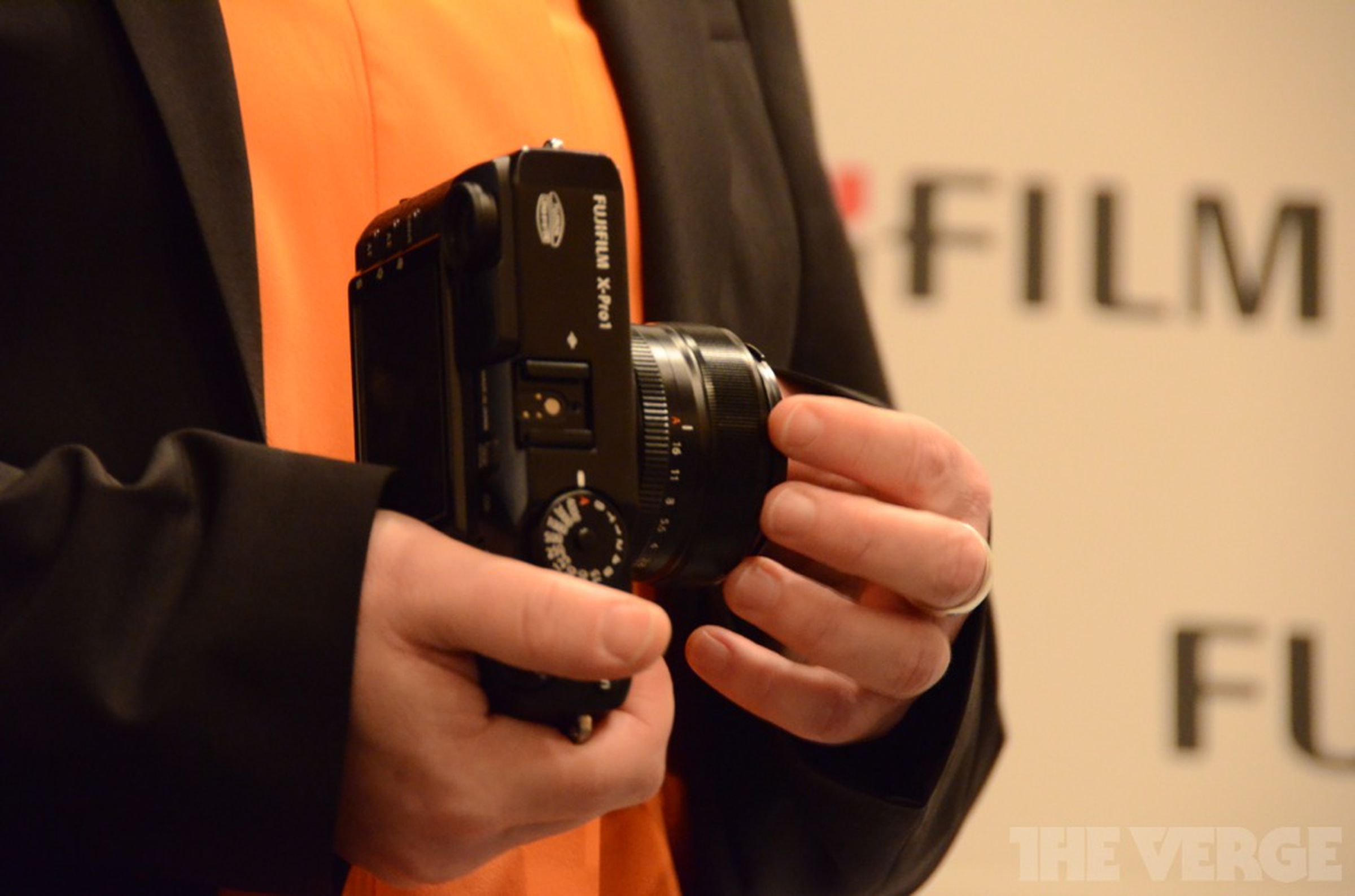 Fujifilm X-Pro1 announcement pictures