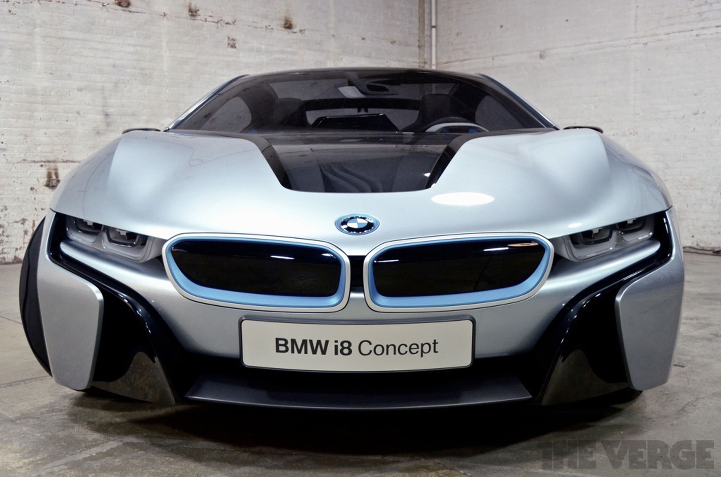 BMW i8: the hybrid supercar at rest