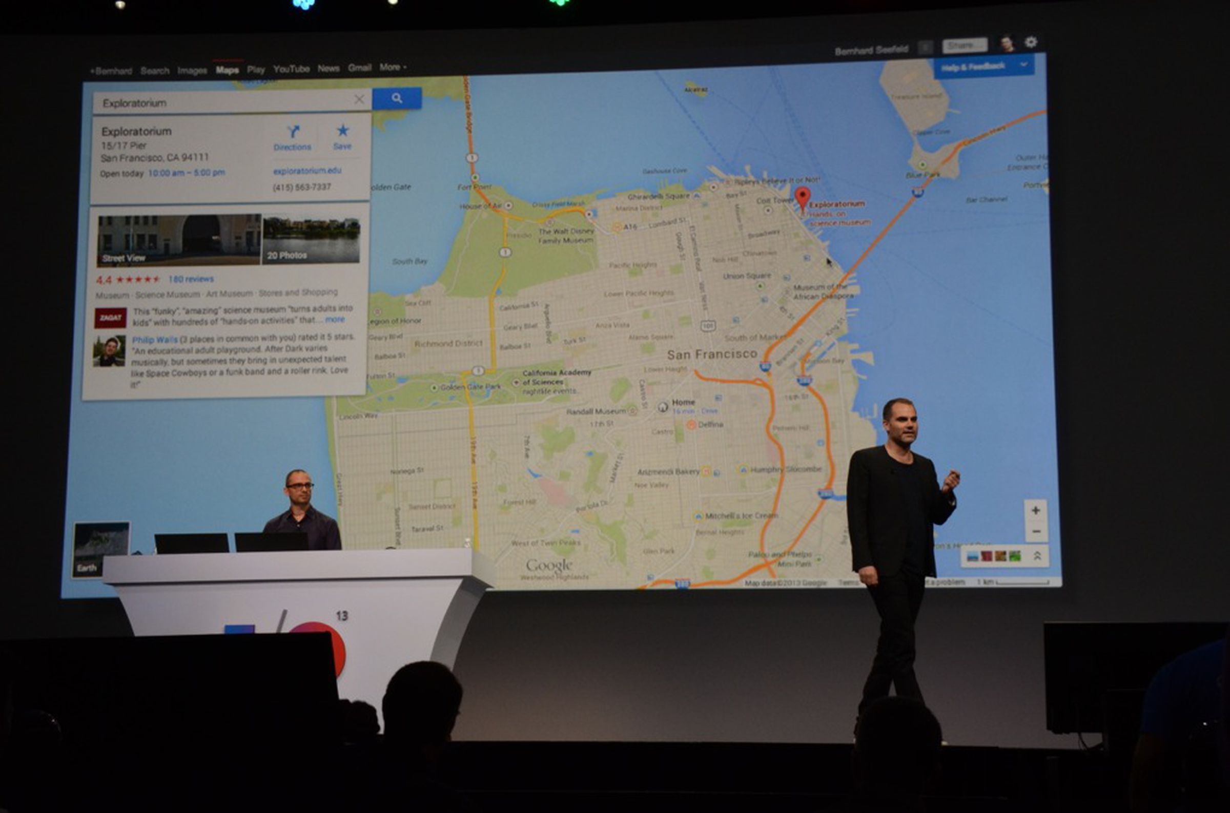 Google Maps redesign photos
