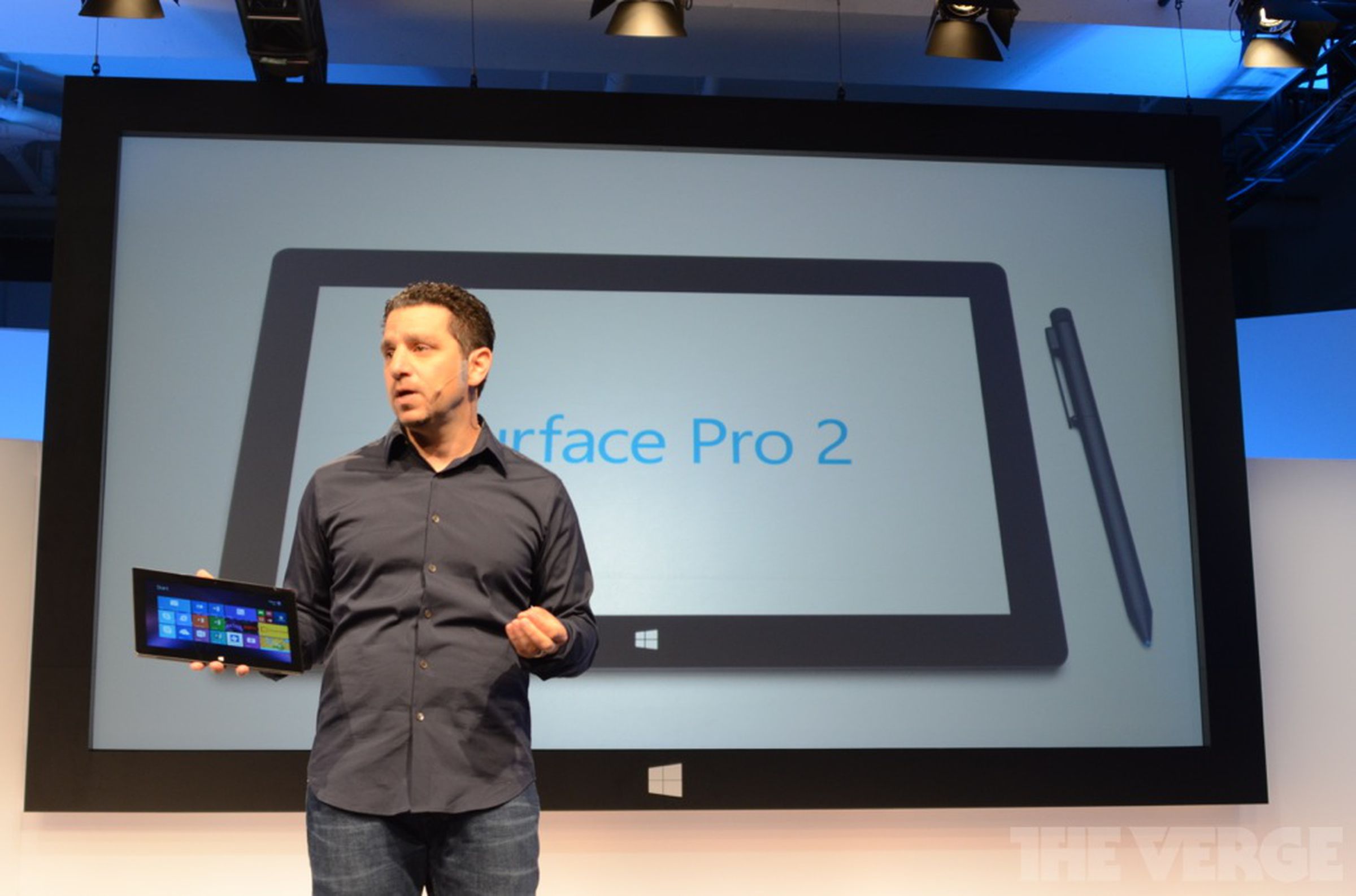 Microsoft Surface Pro 2 announce photos