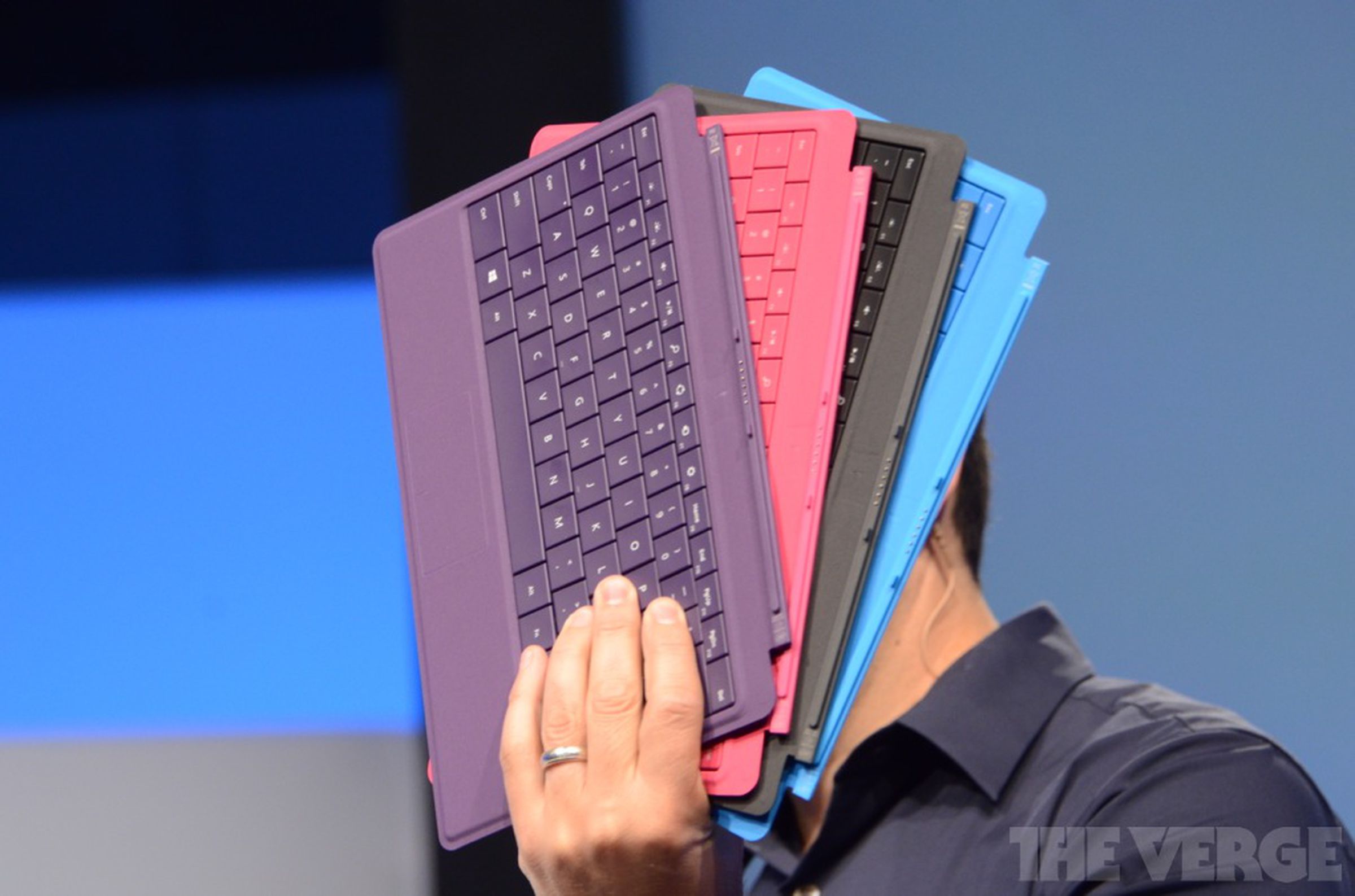 Microsoft Surface Type Cover 2 announce photos