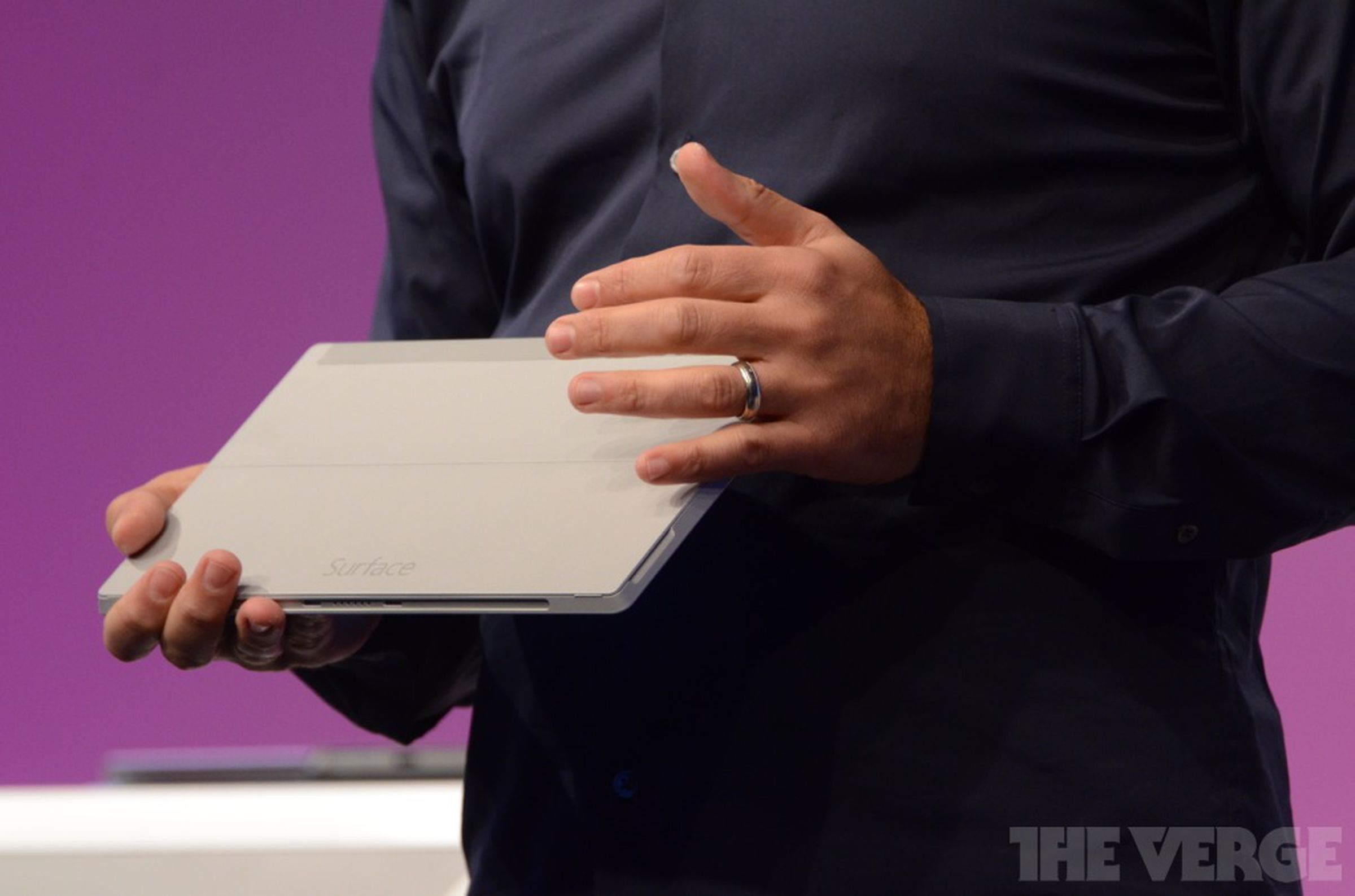 Microsoft Surface 2 announce photos
