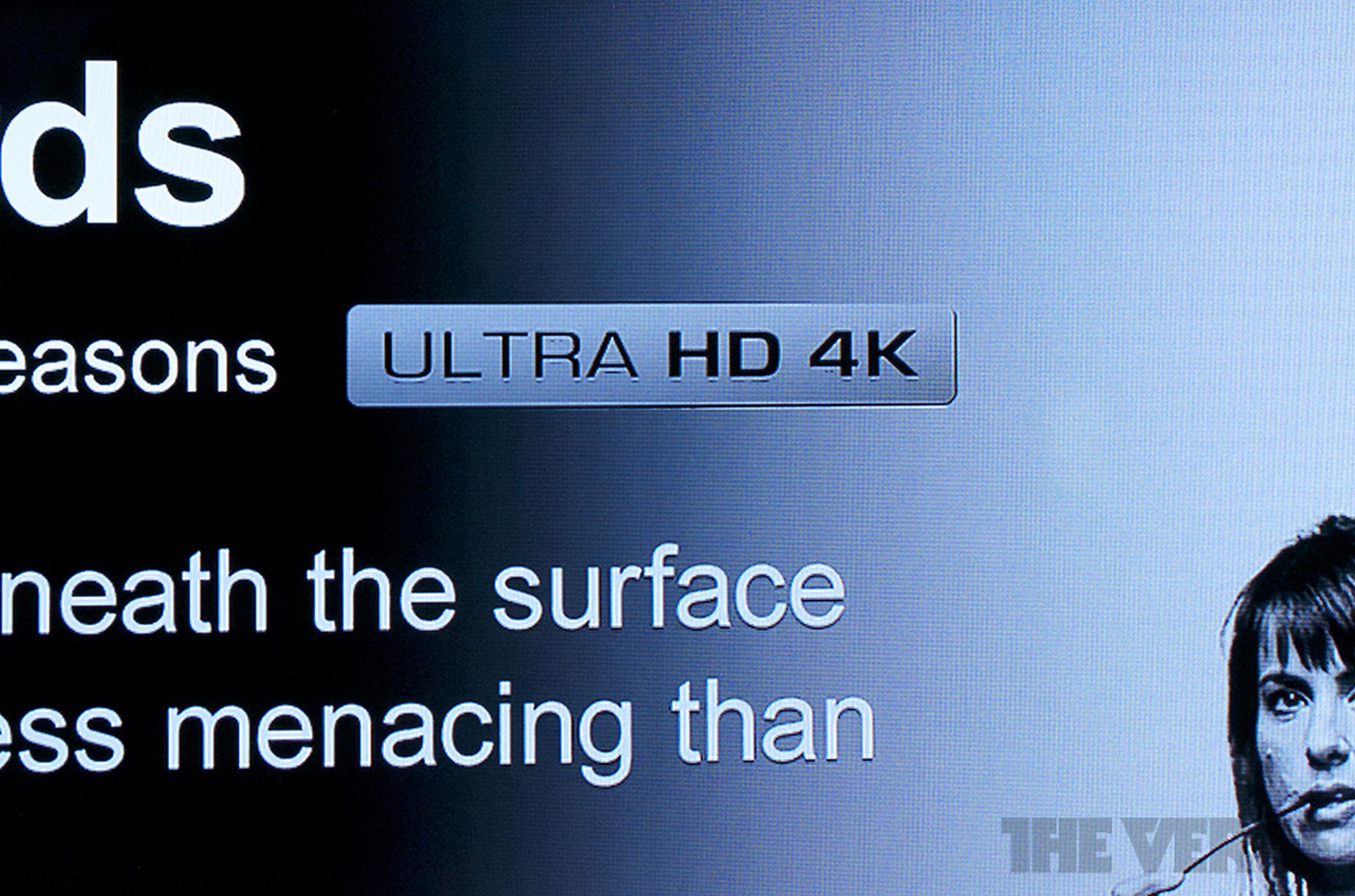 Sony new 4K television line images